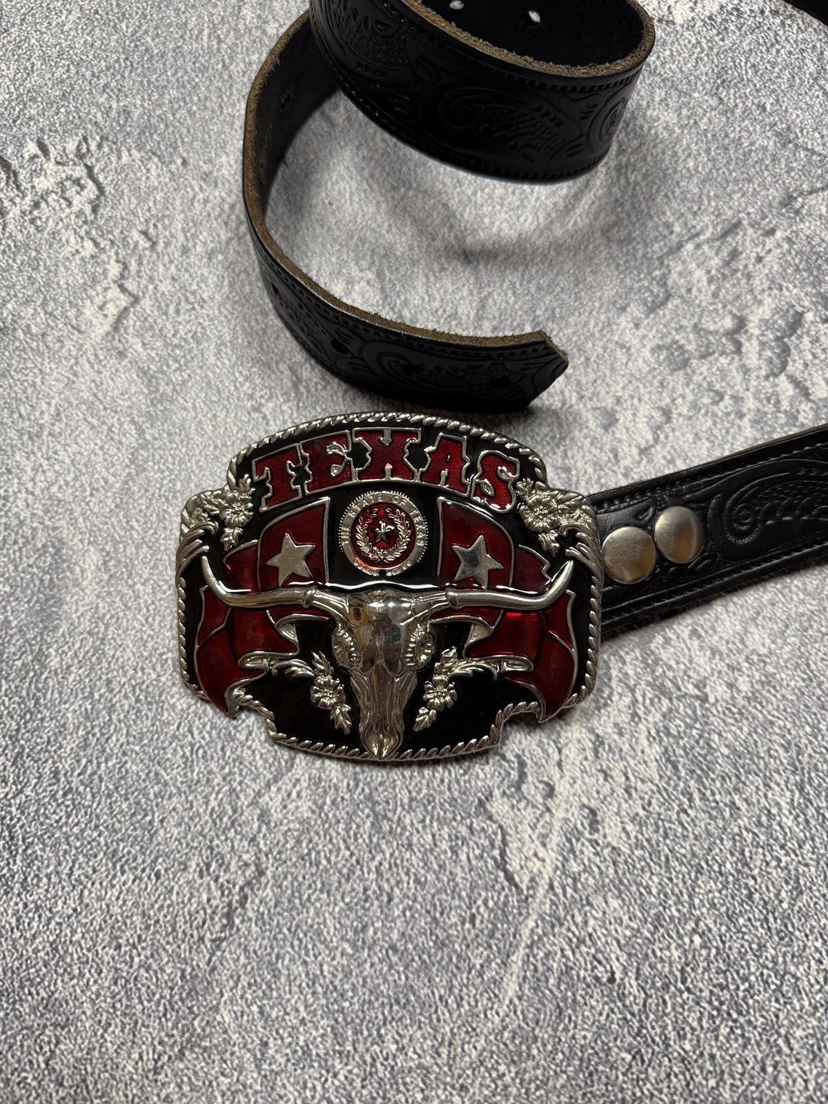 Other Vintage Belt 00s Avant Garde Texas Cowboy Size ONE SIZE - 3 Thumbnail