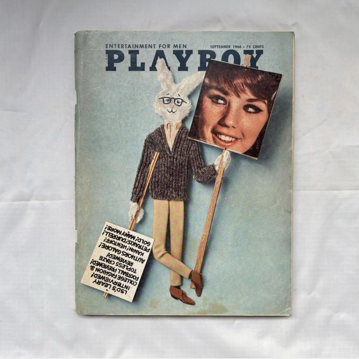 Playboy VINTAGE PLAYBOY MAGAZINE SEPTEMBER 1966 Size ONE SIZE - 4 Thumbnail
