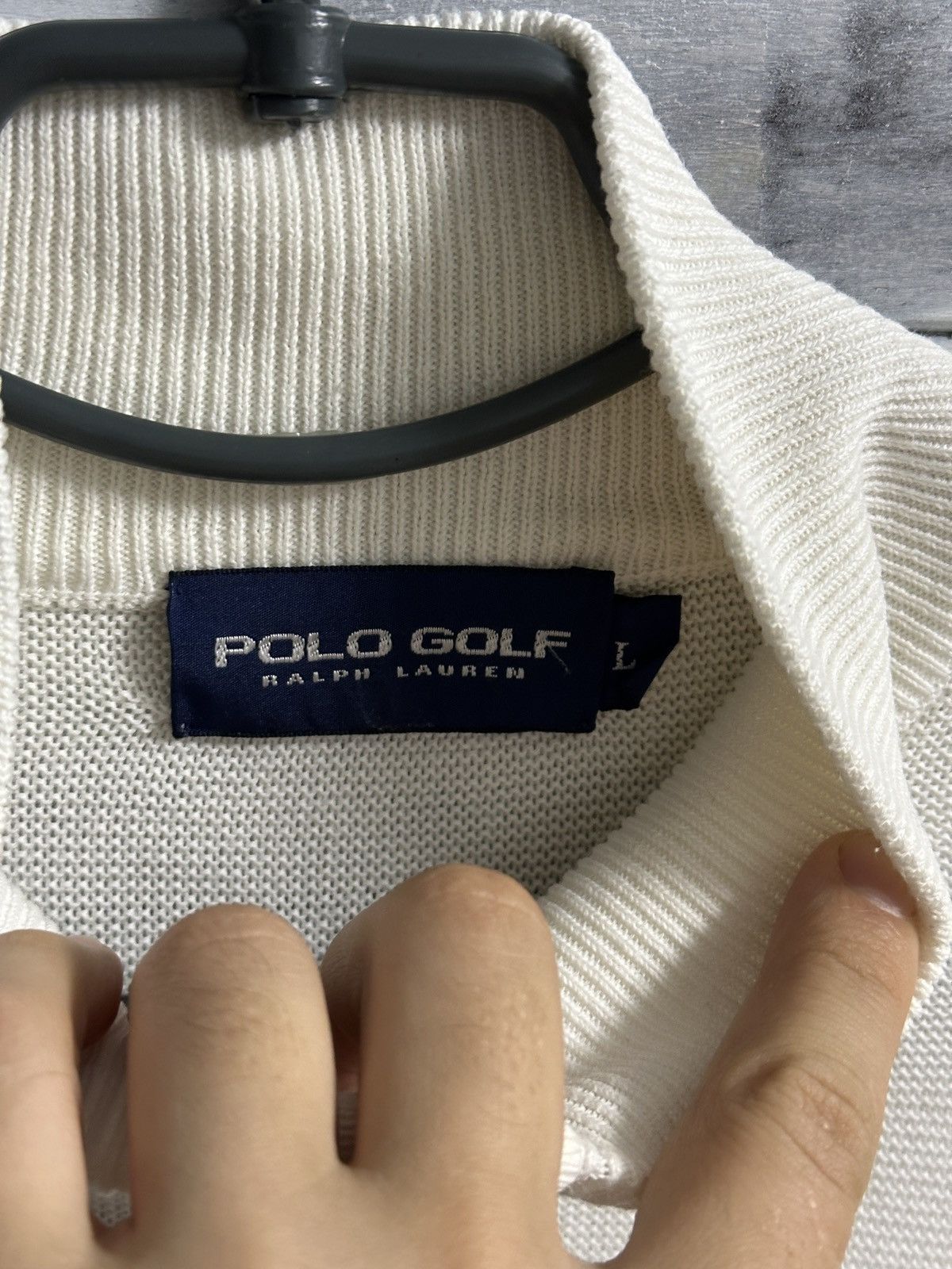 Ralph Lauren Luxury 1/3 Zip Sweater Ralph Lauren Polo Golf Lampo Size L Size US L / EU 52-54 / 3 - 9 Thumbnail