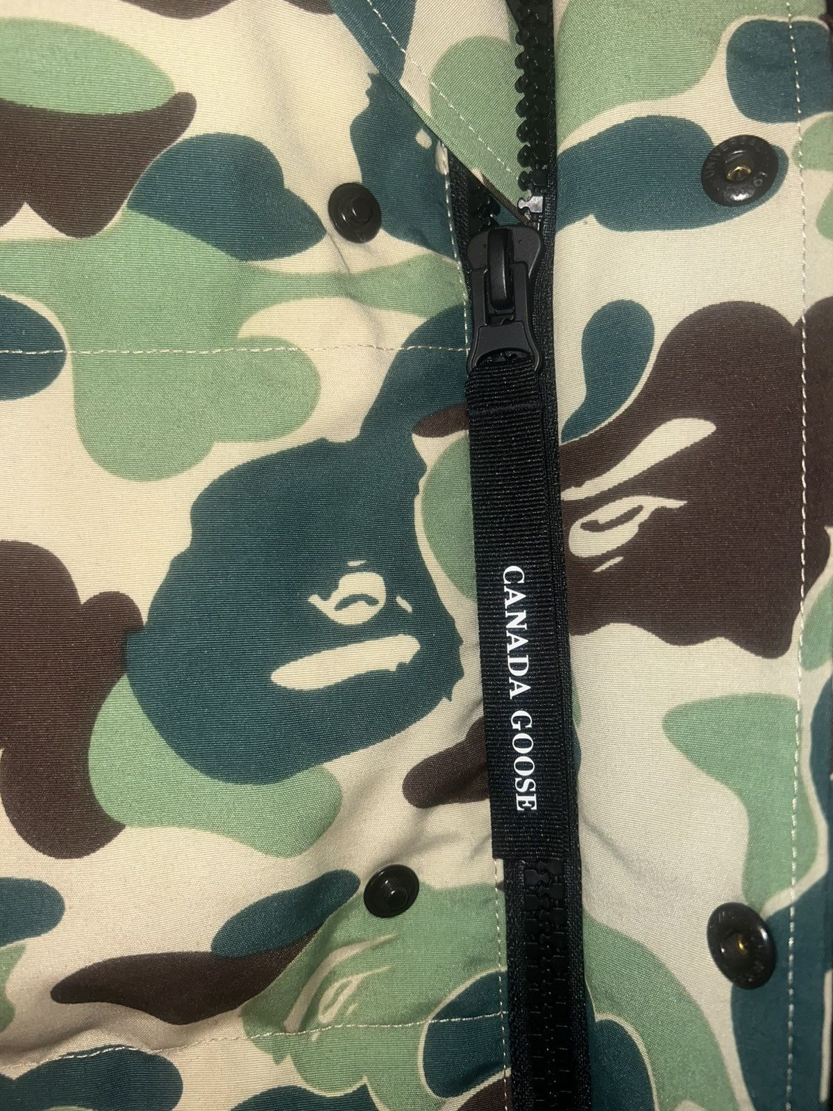 Bape × Canada Goose Bape X Canada Goode Vest ABC Green Size US M / EU 48-50 / 2 - 7 Thumbnail