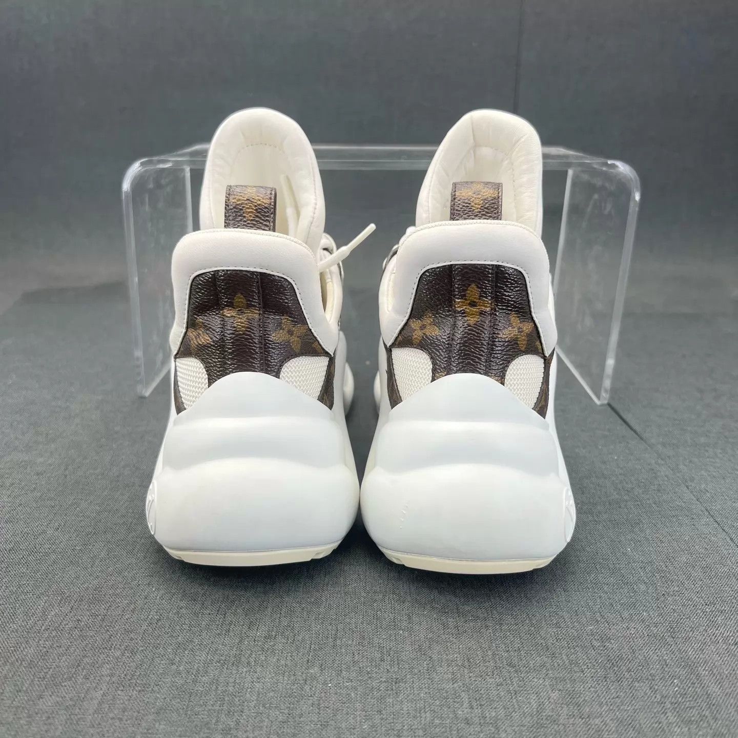Louis Vuitton LV Archlight white monogram 35 mint original box Size US 4.5 / IT 34.5 - 6 Thumbnail