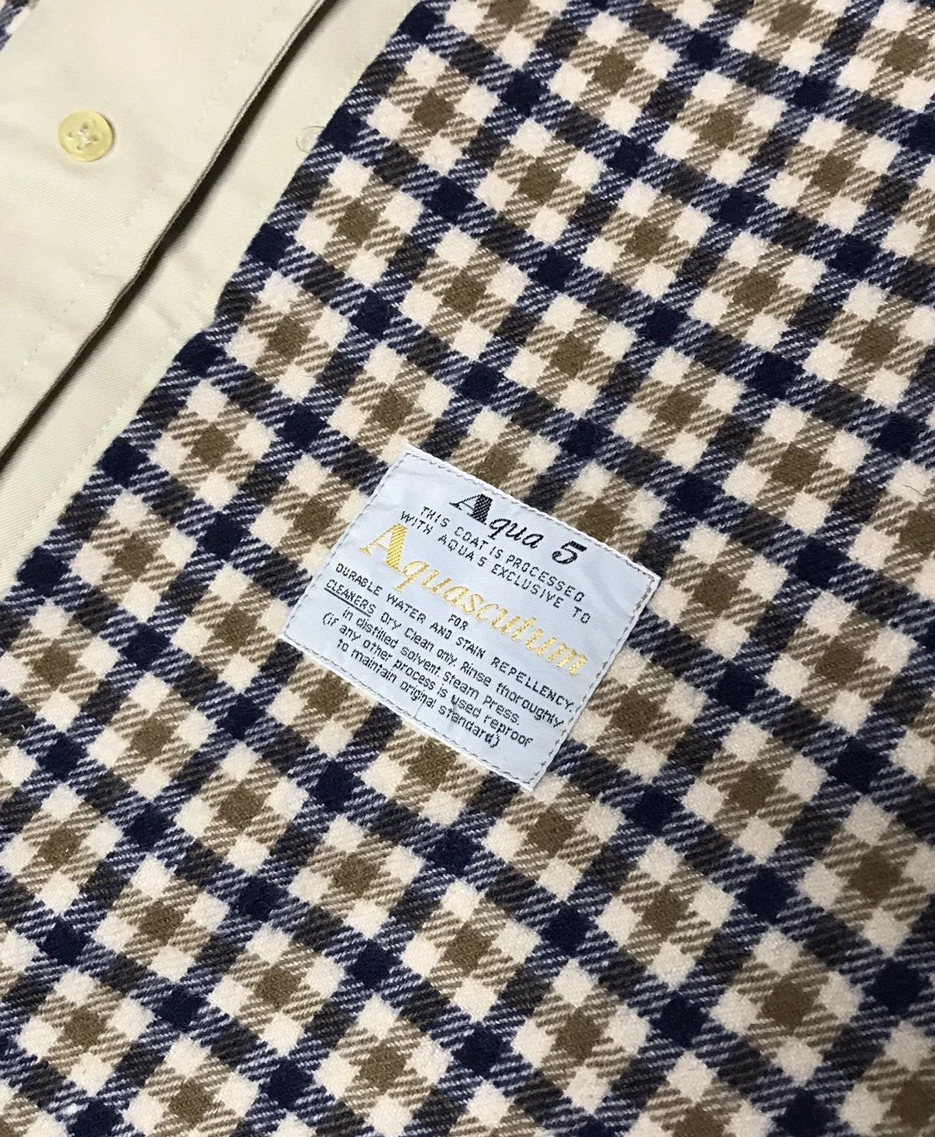 Aquascutum Aquascutum Jacket Classic Men's Beige Size US M / EU 48-50 / 2 - 11 Thumbnail