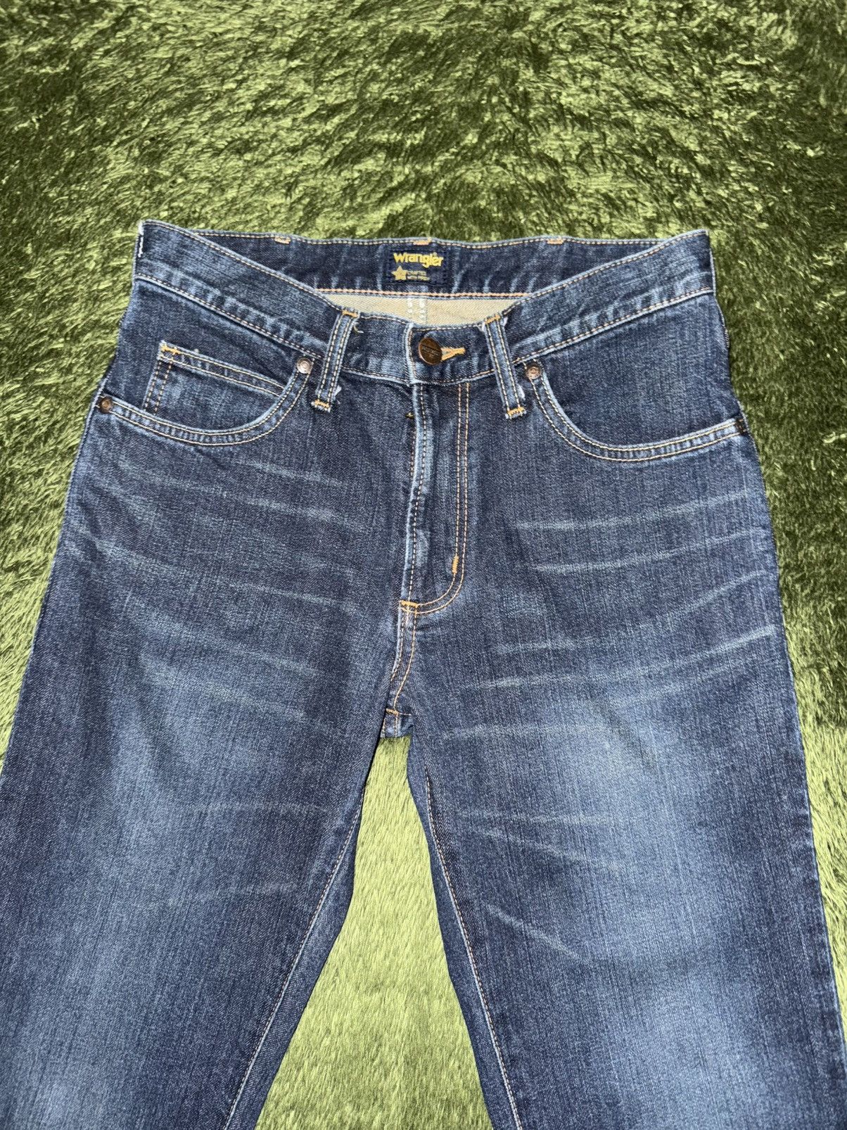 Wrangler [28] Wrangler Japan Vintage-Washed Denim Pants Indigo Size US 28 / EU 44 - 6 Thumbnail