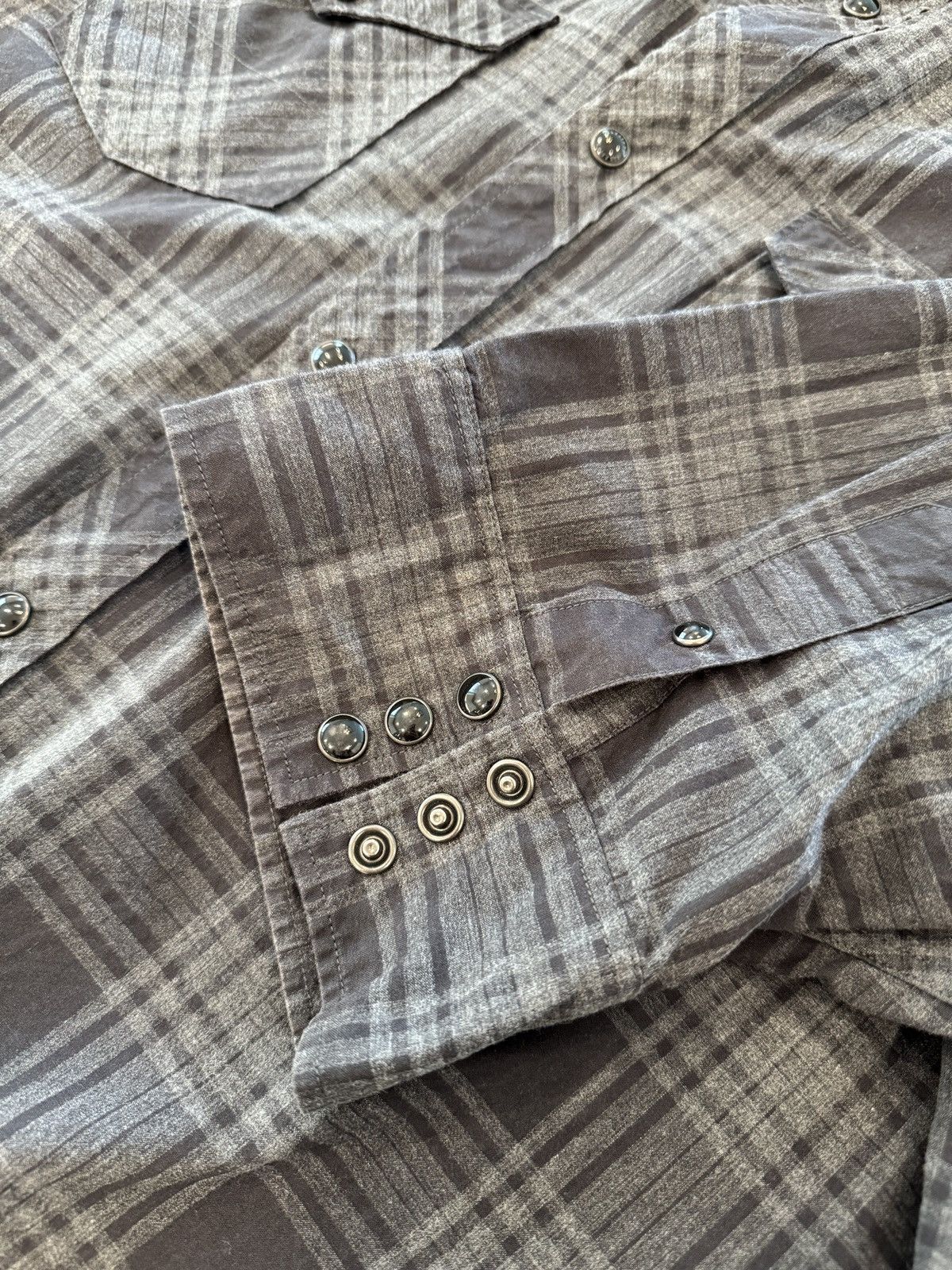 Allsaints AllSaints Plaid Button Up Shirt Size US XL / EU 56 / 4 - 3 Thumbnail