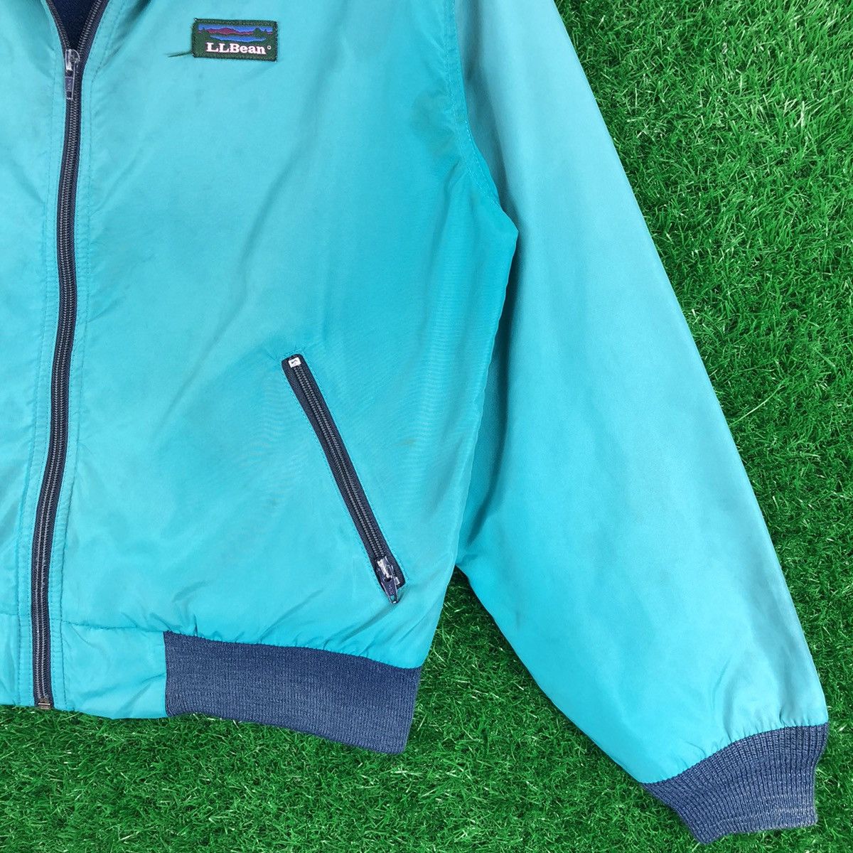 L.L. Bean Vintage 80's L.L Bean Three-Season Thrashed Faded Jacket Size US S / EU 44-46 / 1 - 3 Thumbnail