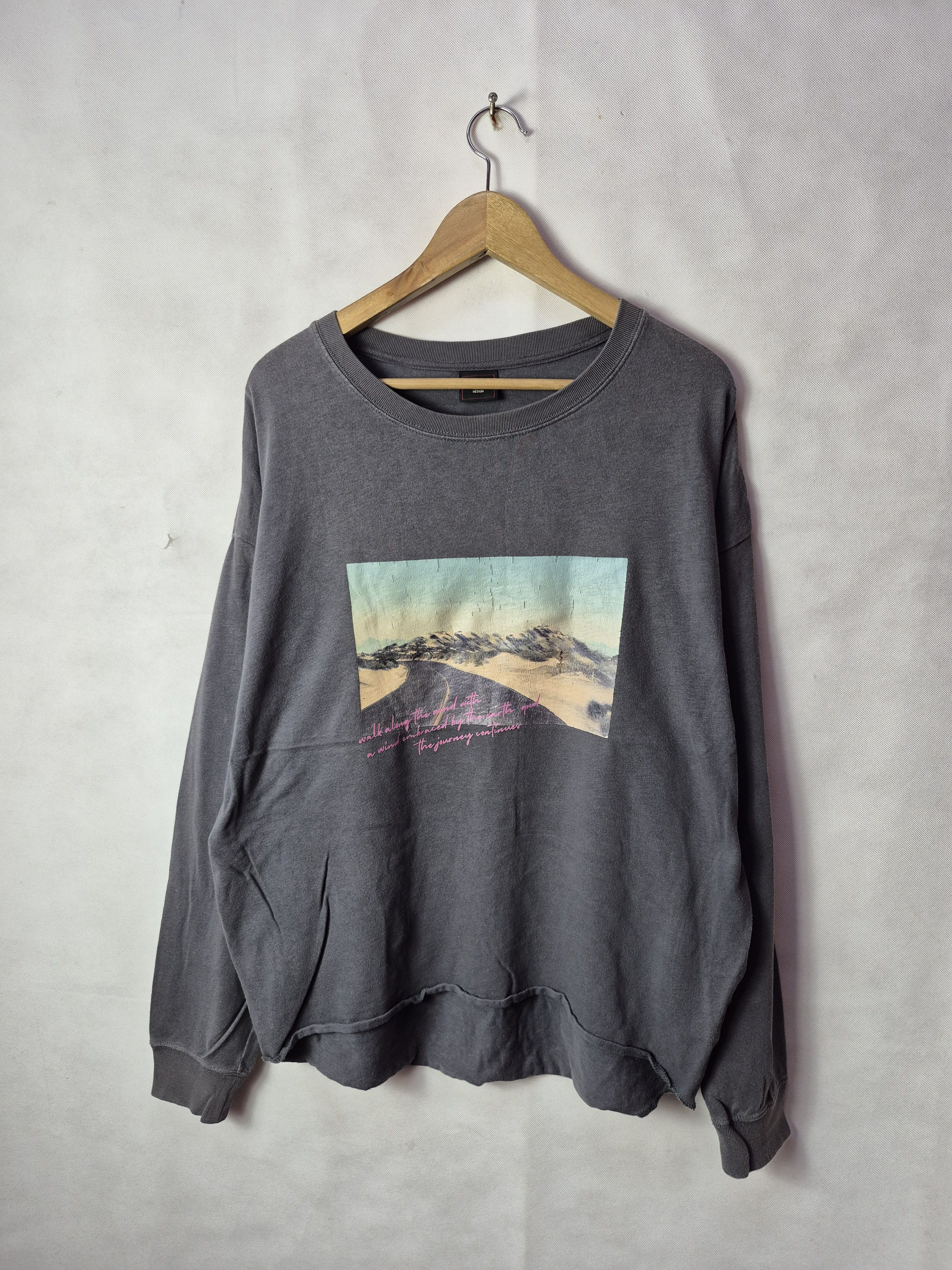 Japanese Brand 🔥 Rag Machine Oversize Sweatshirt Tee Size US M / EU 48-50 / 2 - 2 Thumbnail