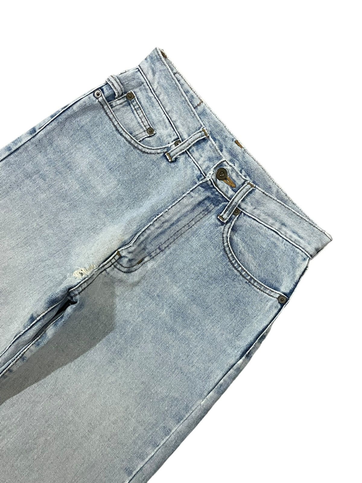 POST ARCHIVE FACTION (PAF) × Vintage Vintage Iconic American Singer Elvis Presley Fade Wash Jeans Size US 28 / EU 44 - 2 Thumbnail