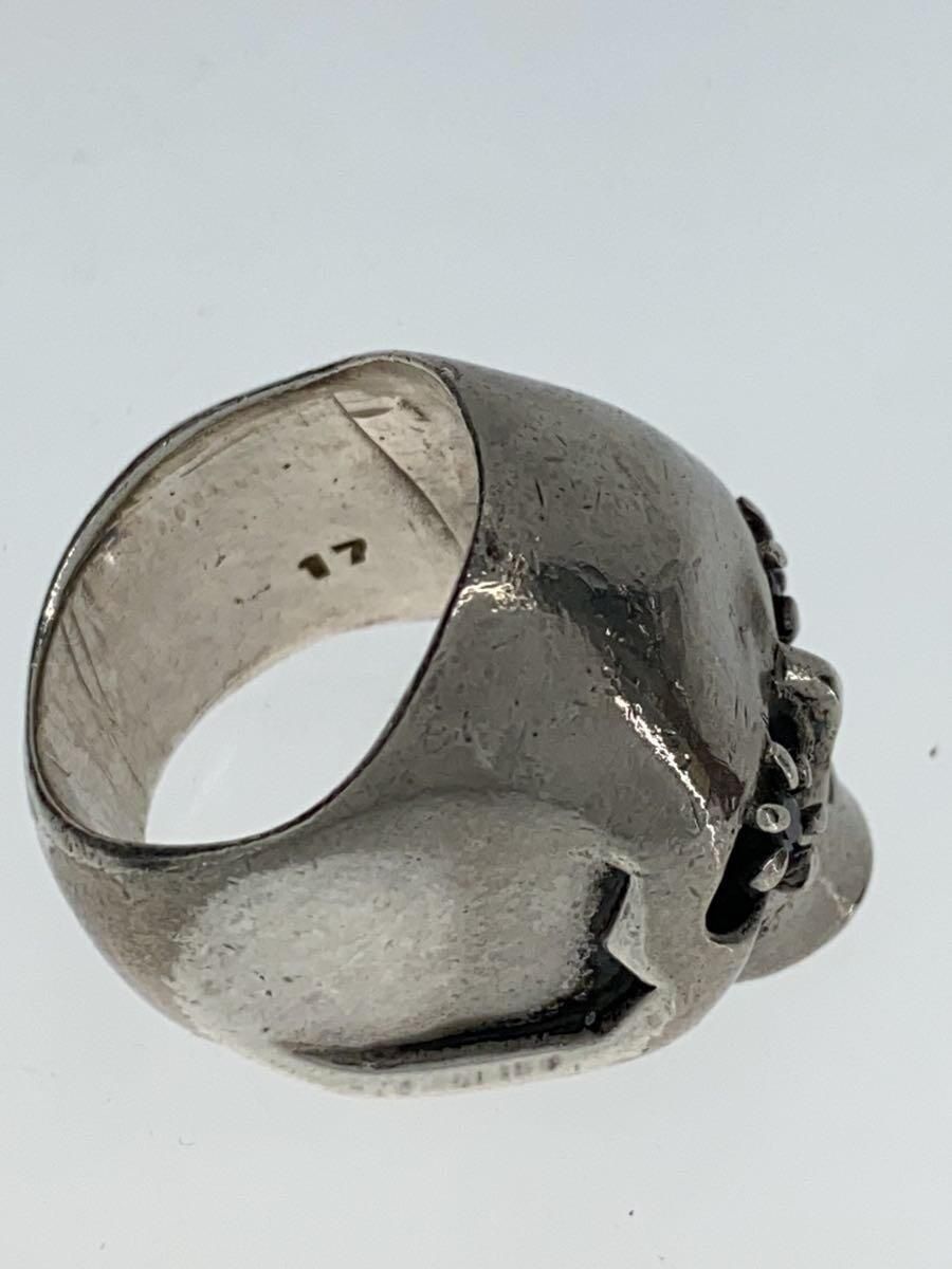 Number (N)ine SS2004 Onyx Stone Skull Ring Size ONE SIZE - 4 Thumbnail