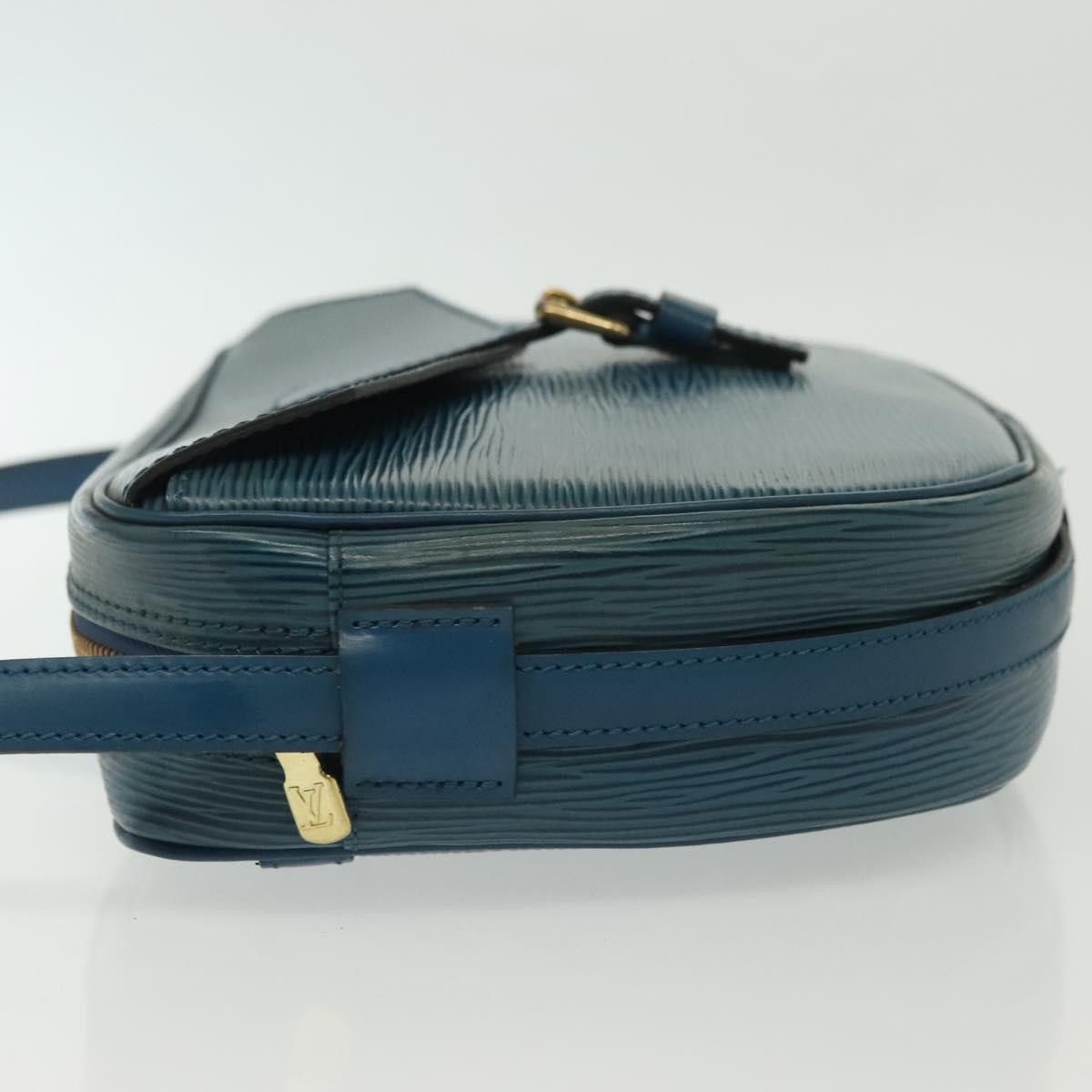 Louis Vuitton LOUIS VUITTON Epi June Feuille Shoulder Bag Blue M52155 Size ONE SIZE - 5 Thumbnail