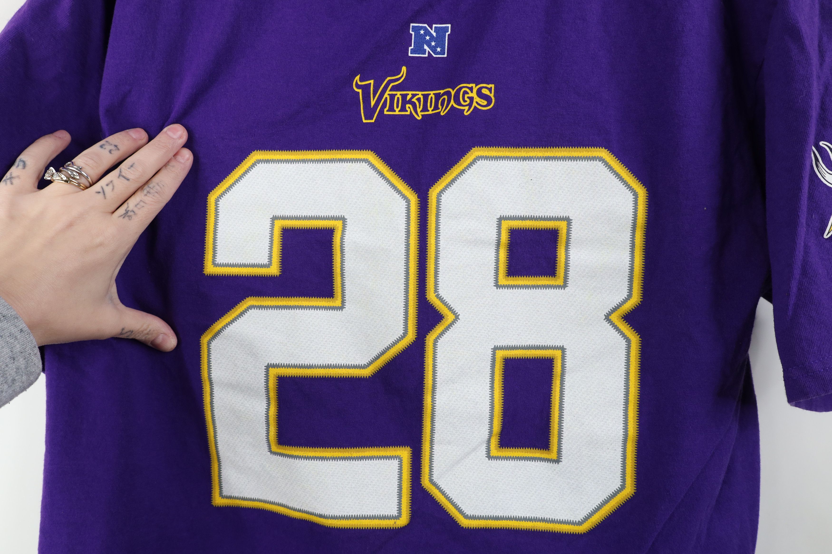 Vintage Vintage Y2K NFL Minnesota Vikings Football Jersey T-Shirt Size US L / EU 52-54 / 3 - 5 Thumbnail