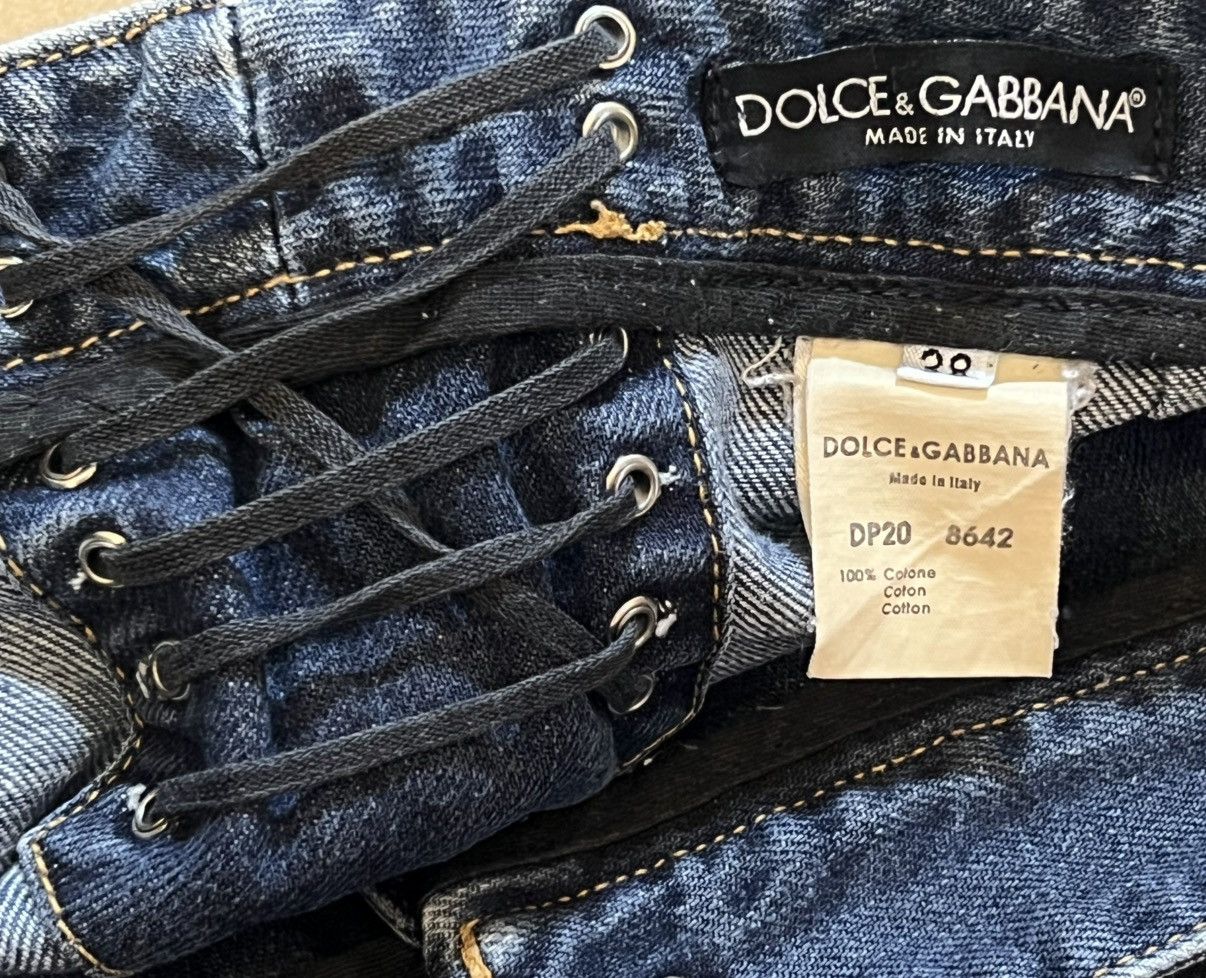 Dolce & Gabbana Dolce & Gabbana Spring 2003 sailor pants Size 26" / US 2 / IT 38 - 5 Thumbnail