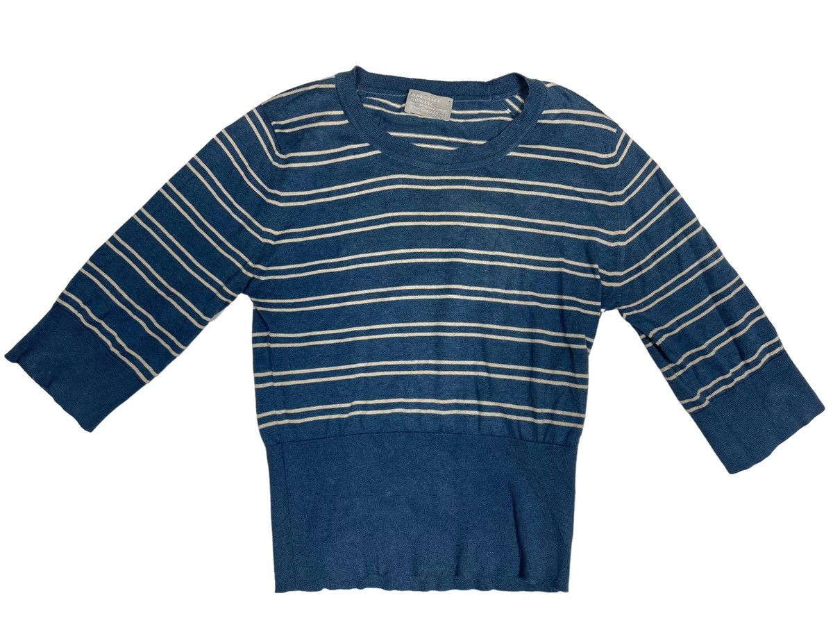 Margaret Howell X John Smedley Knit Stripes Shirt