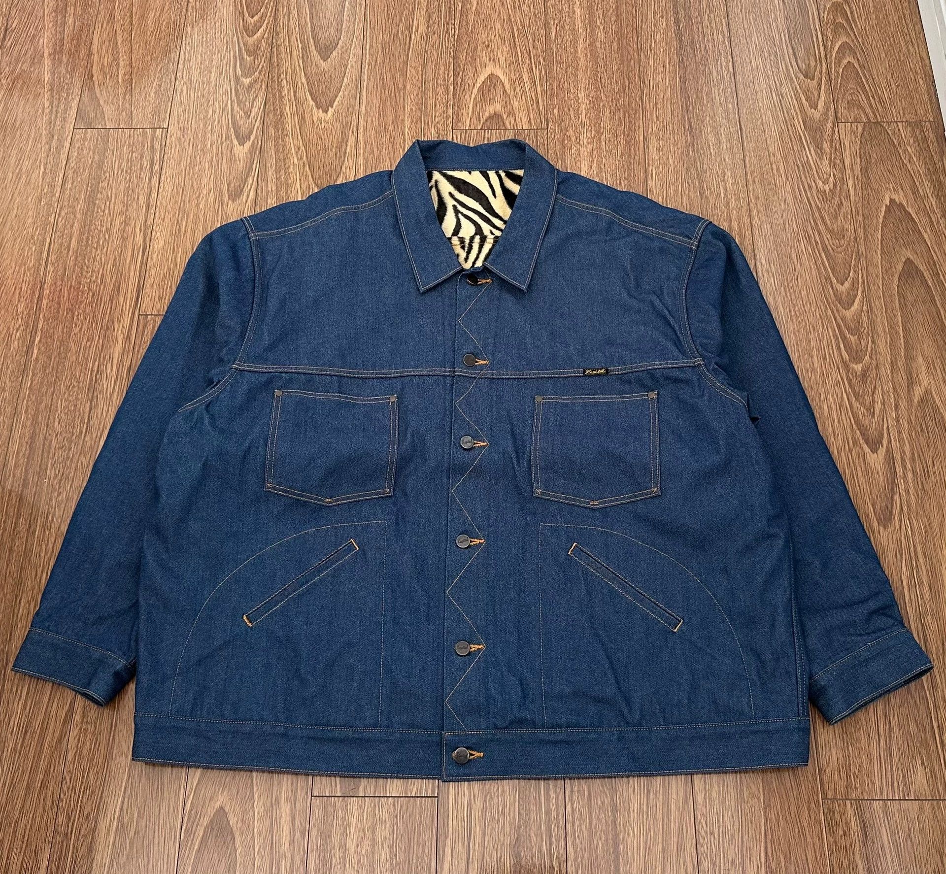 Kapital Kountry KAPITAL VINTAGE JACKET Wide-leg denim jacket Size US M / EU 48-50 / 2 - 1 Thumbnail