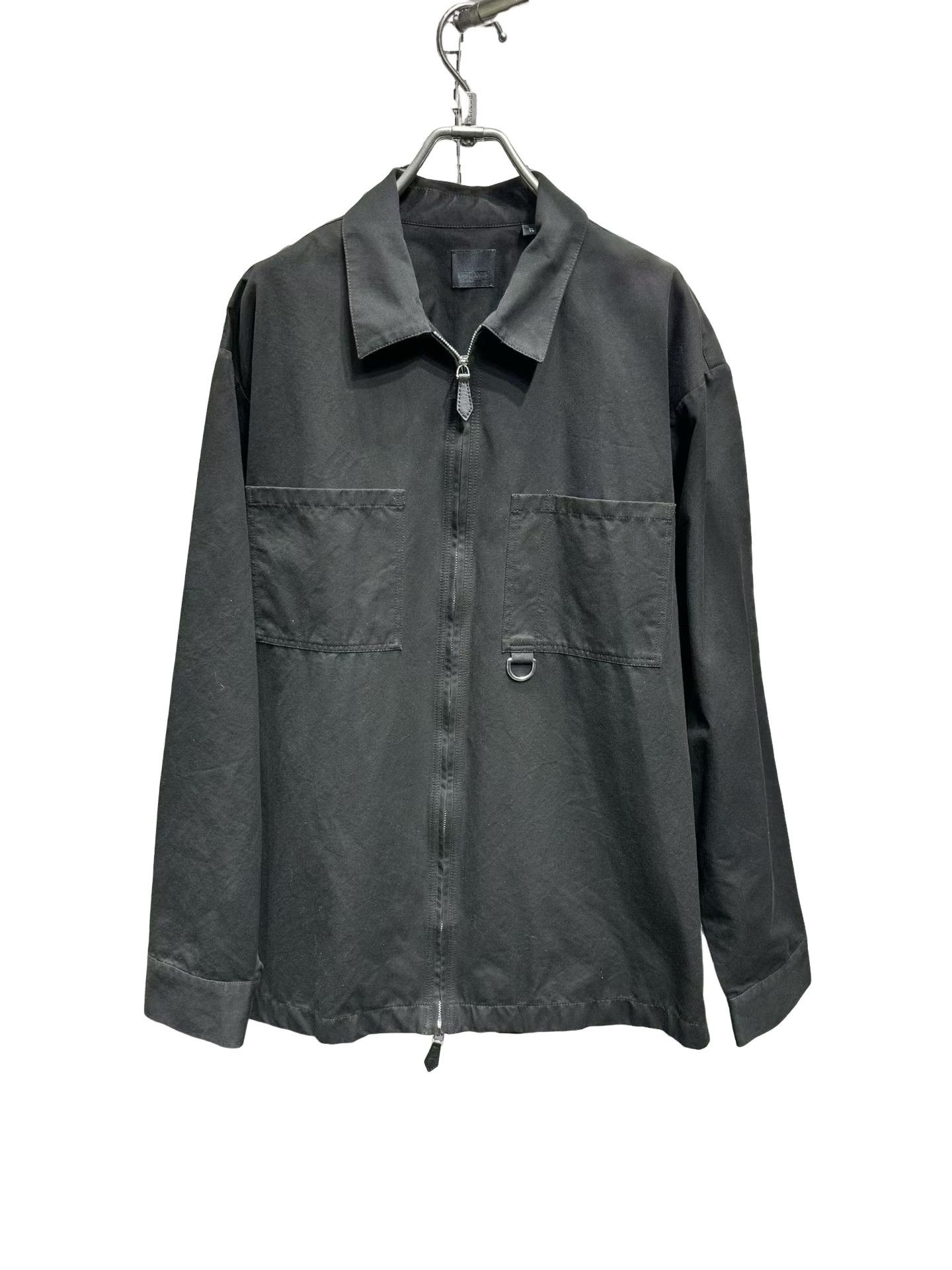 Burberry Burberry Zip Denim Shirt with Keyring Detail XL Size US XL / EU 56 / 4 - 1 Thumbnail