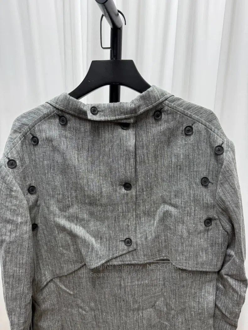 Yohji Yamamoto Yohji Yamamoto Pour Homme Button Coat. Size US XL / EU 56 / 4 - 5 Thumbnail