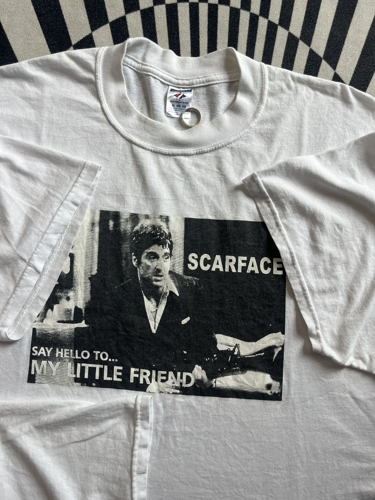 Arts & Science Vintage SCARFACE filme 00’s (3XL) Tshirt Size US XXL / EU 58 / 5 - 6 Thumbnail