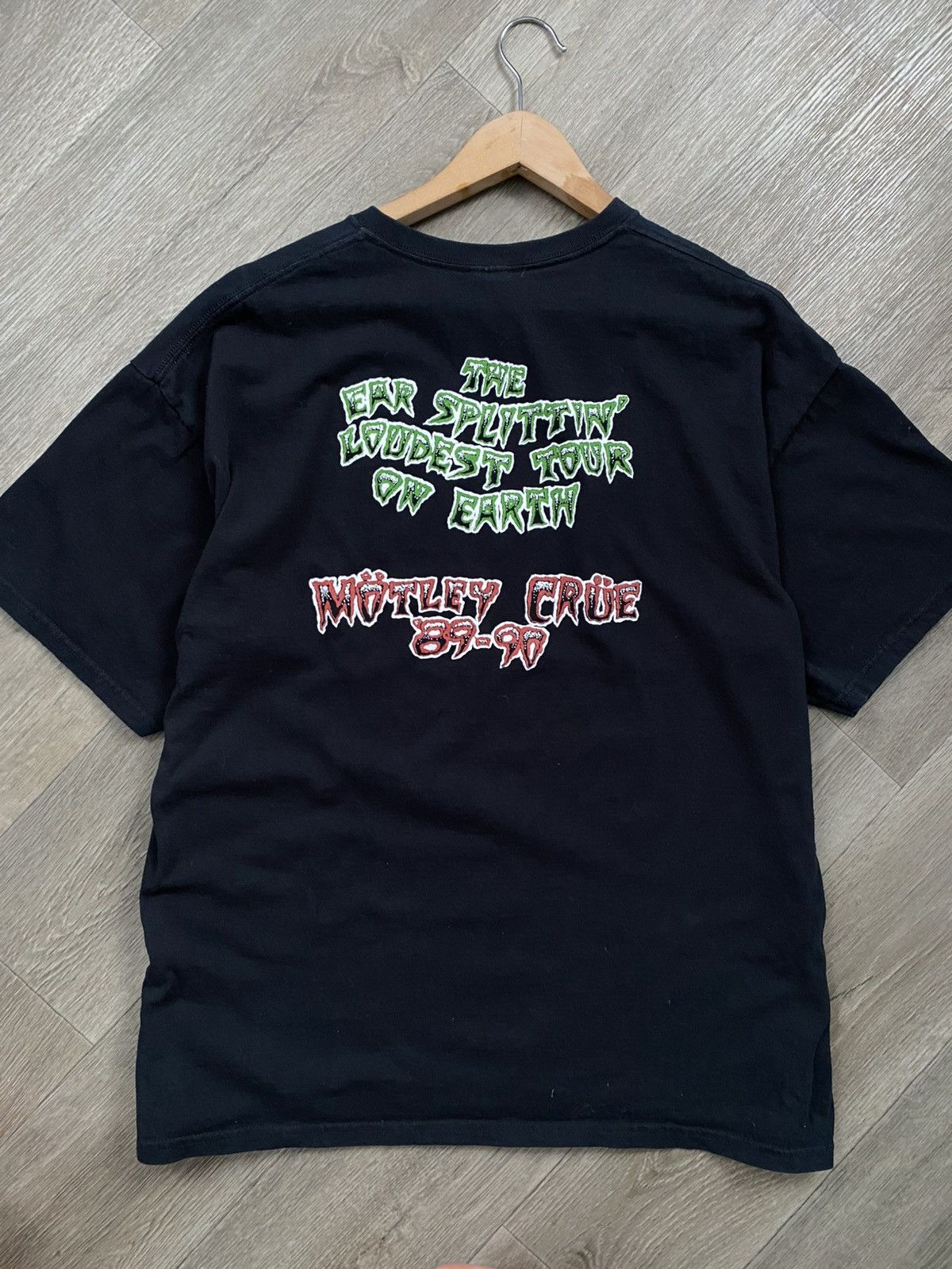 Gildan 🫧MOTLEY CRUE DR. FEELGOOD TOUR 89-90s PUSHEAD ROCK METAL XL Size US XL / EU 56 / 4 - 12 Thumbnail