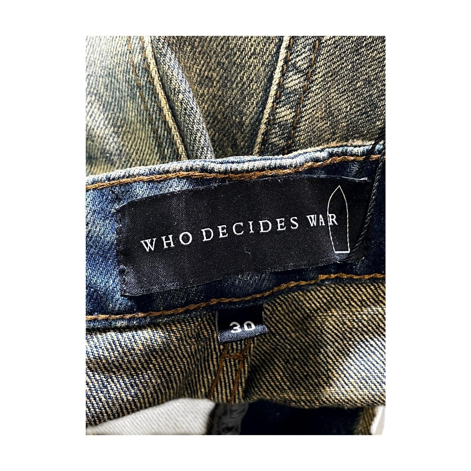 Who Decides War Who Decides War Distressed Rust Wash Jeans Size US 30 / EU 46 - 3 Thumbnail