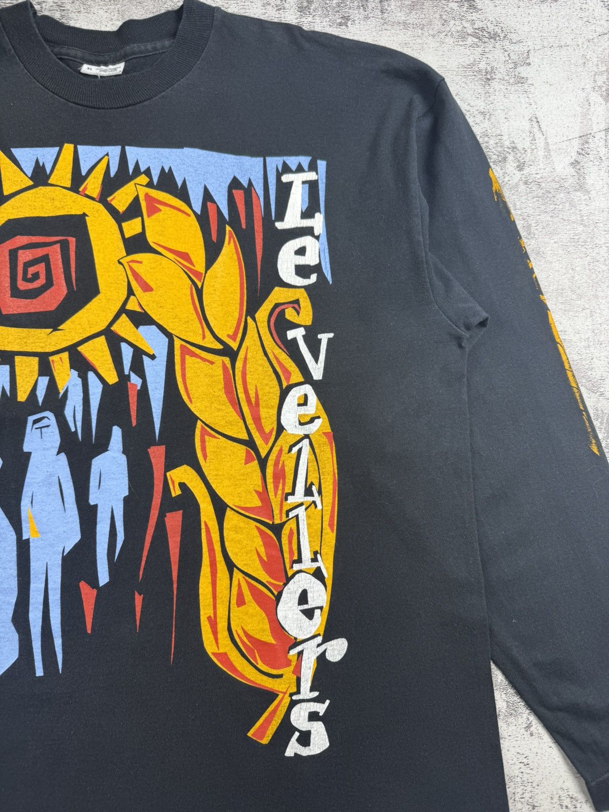 Band Tees LEVELLERS ROCK PUNK 90S LONGSLEEVE RAP HIP HOP T SHIRT TEE Size US XL / EU 56 / 4 - 13 Thumbnail