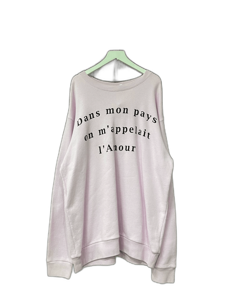 Gucci Gucci Pink Sweatshirt with Text Design Size US M / EU 48-50 / 2 - 1 Thumbnail