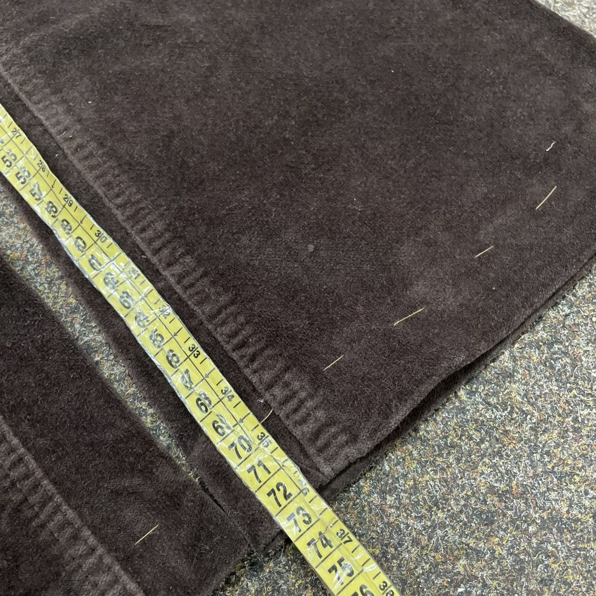 Vintage Vintage Y2K Flared Corduroy Pants Grunge 90s Archive Boxy Size 32" / US 10 / IT 46 - 7 Thumbnail