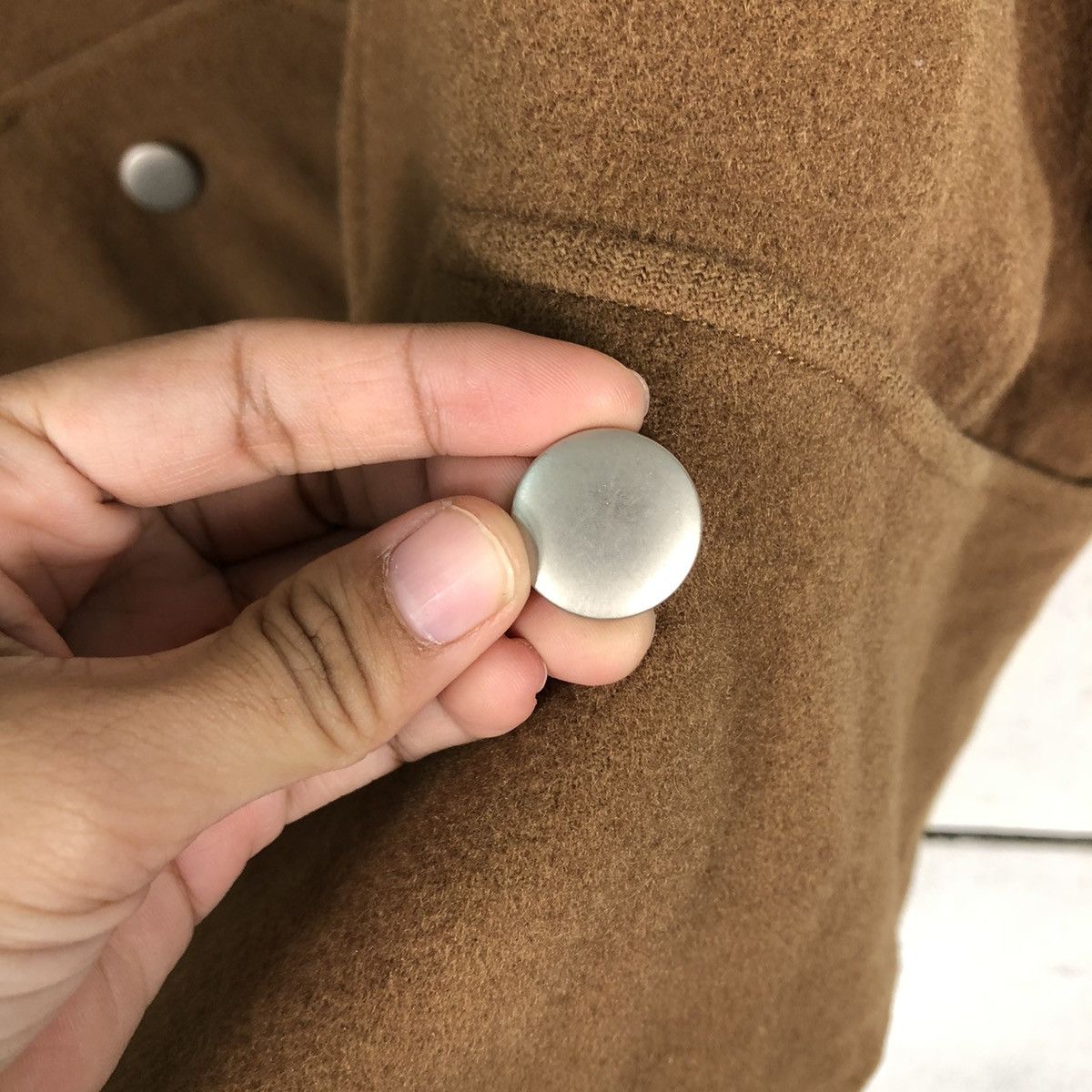 Japanese Brand 🔥Vintage Wool Fly Bomber Jacket Gio Sport Japan Made Size US L / EU 52-54 / 3 - 16 Thumbnail