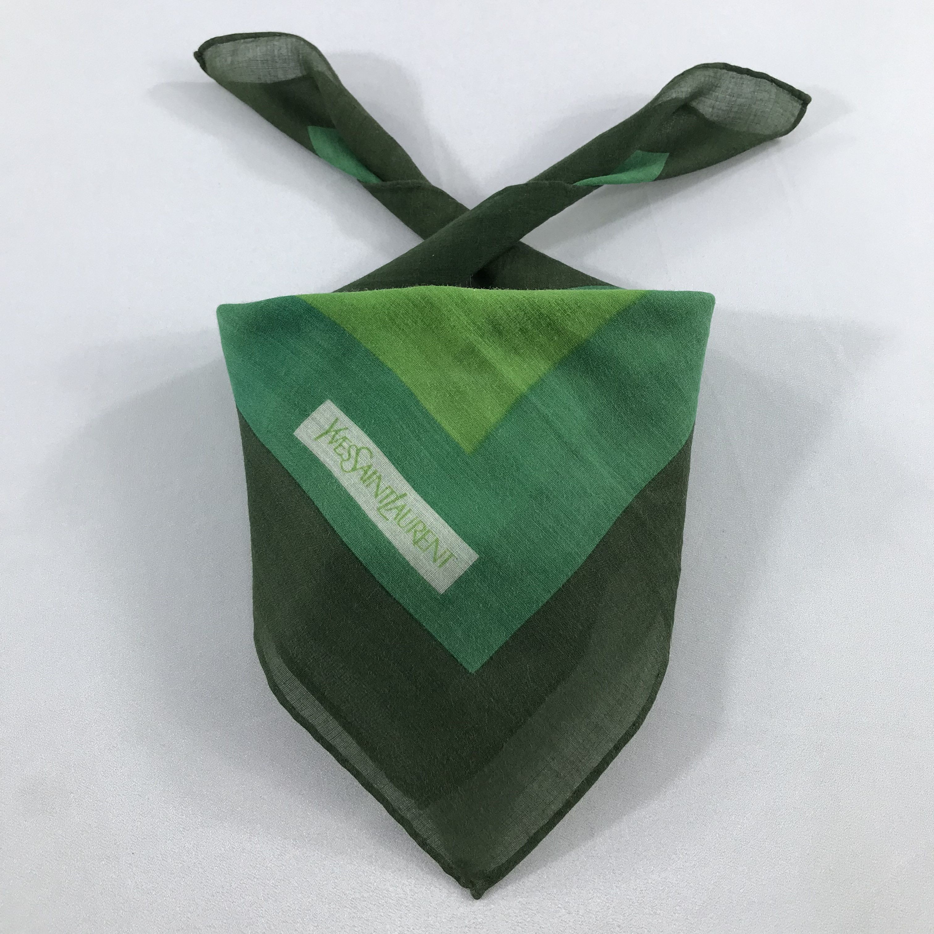 Vintage × Yves Saint Laurent Yves Saint Laurent Bandana / Handkerchief/Neckerchief -S1964 Size ONE SIZE - 3 Thumbnail
