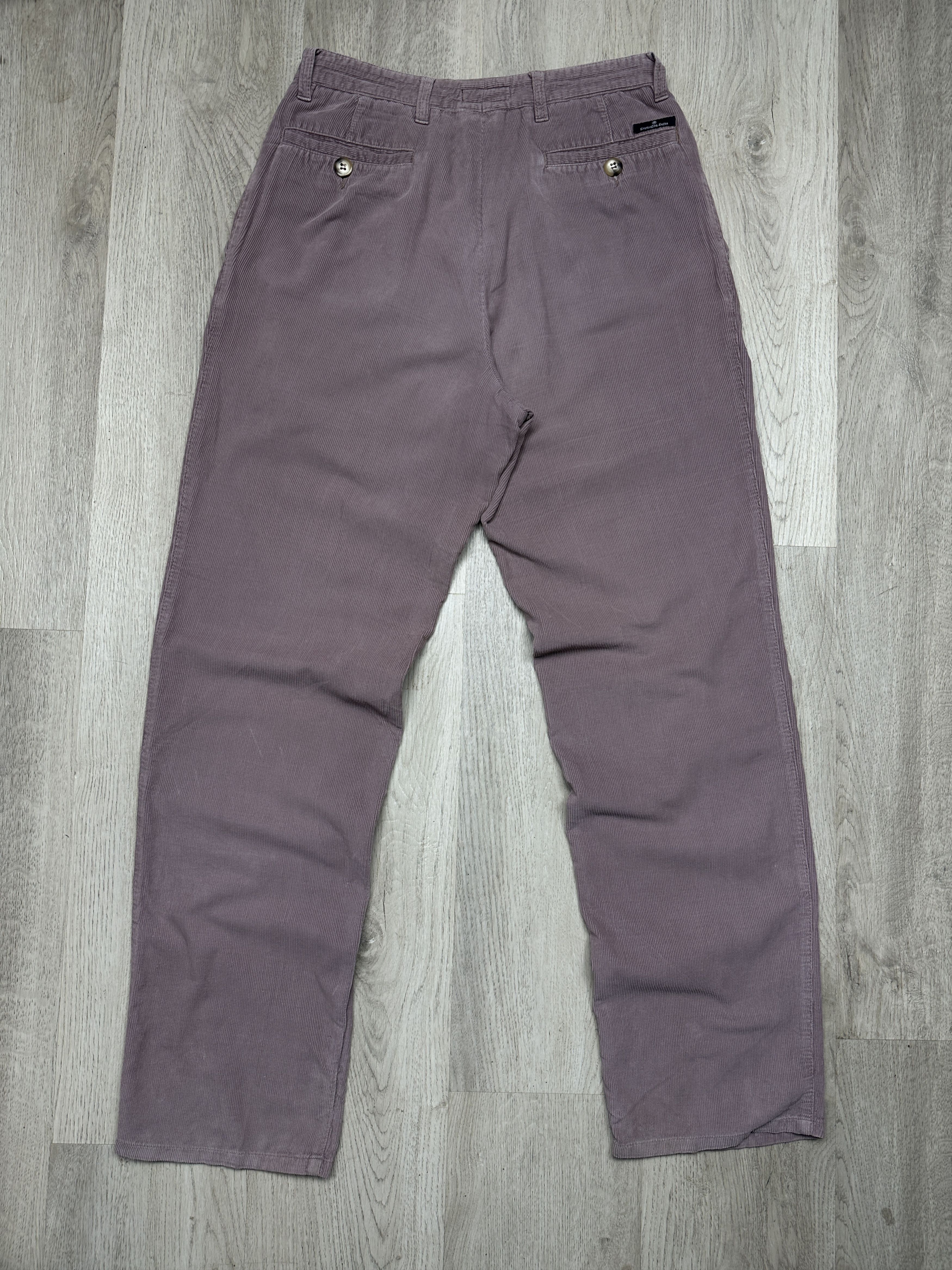 Ermenegildo Zegna Ermenegildo Zegna Vintage Mens Corduroy Pants Size US 32 / EU 48 - 6 Thumbnail