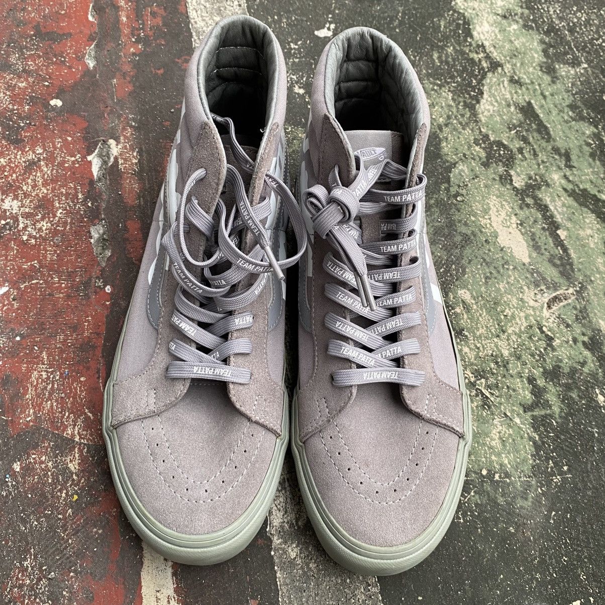 Vans Vans sk8 hi patta frost grey Size US 11 / EU 44 - 5 Thumbnail