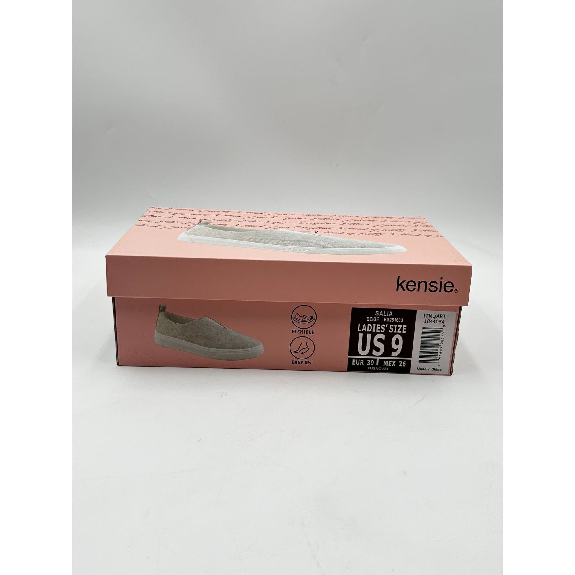 Other Kensie Salia Slip On Sneakers Women US 9 Beige Canvas Casual Size US 9 / IT 39 - 8 Thumbnail