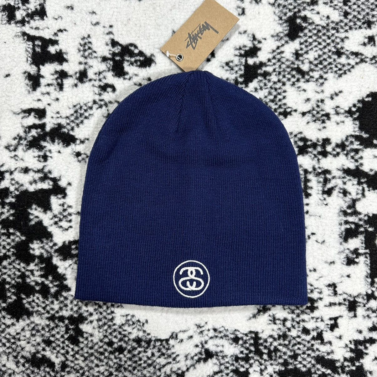 Stüssy Beanie Black Stu00fcssy SS-Link Loose Knit Skullcap 'Black