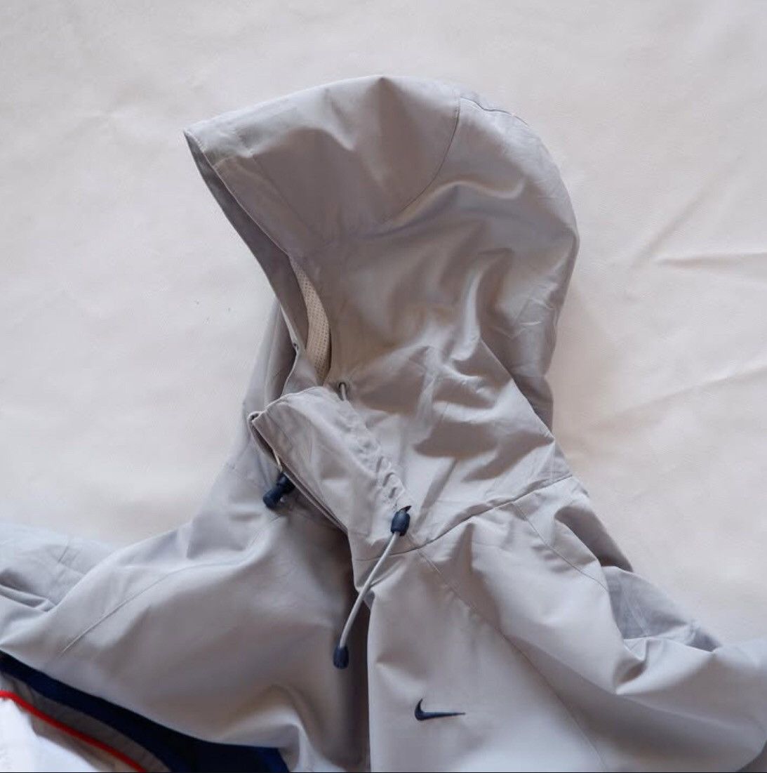 Nike × Vintage Nike Spell Out Half Zip Hood Size US XL / EU 56 / 4 - 5 Thumbnail