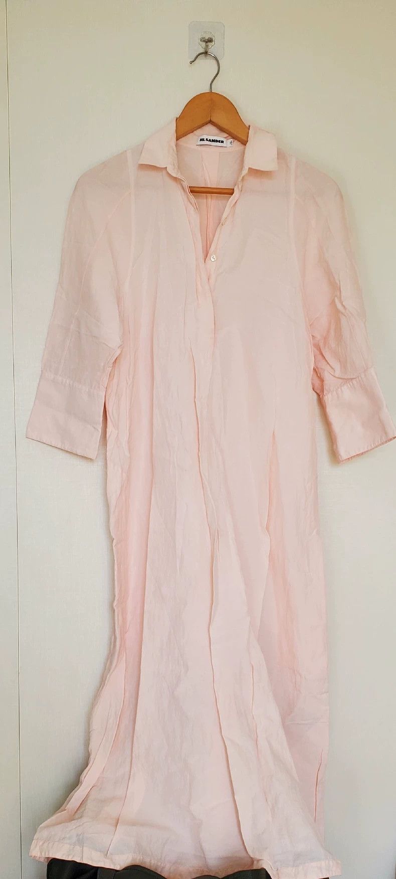 Jil Sander Jil Sander pink loose long dress Size 4XL / US 24-26 - 2 Thumbnail