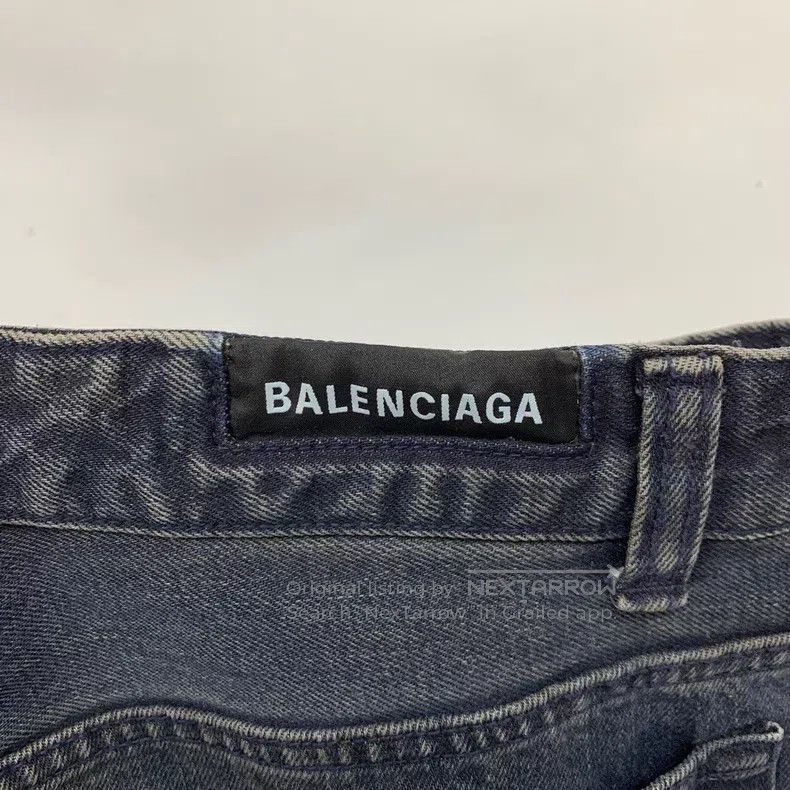 Balenciaga Balenciaga Detachable straight jeans Size US 34 / EU 50 - 2 Thumbnail