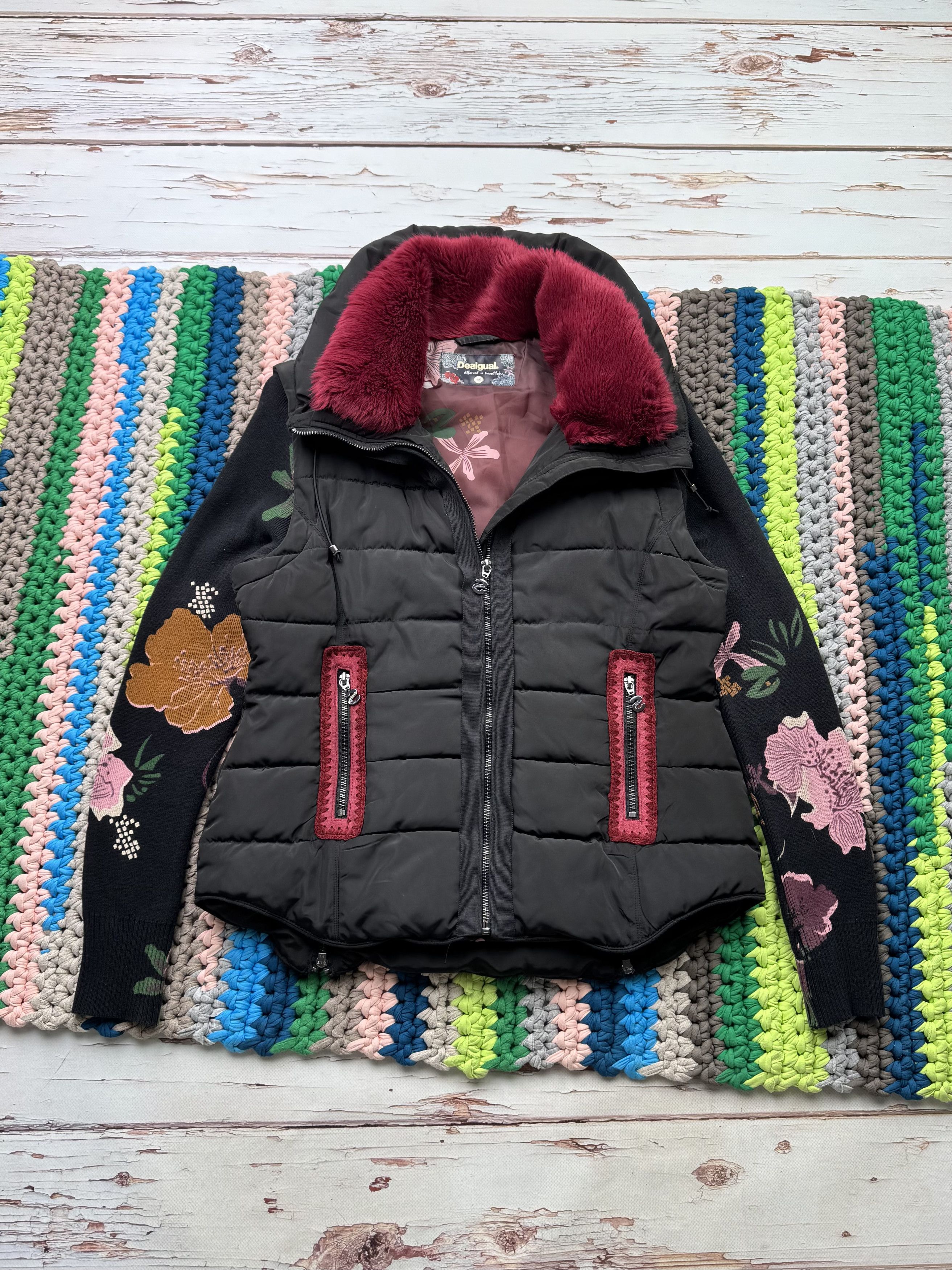 Desigual Desigual Jacket/Vest 2in1 (D10)(V70) Size M / US 6-8 / IT 42-44 - 1 Thumbnail