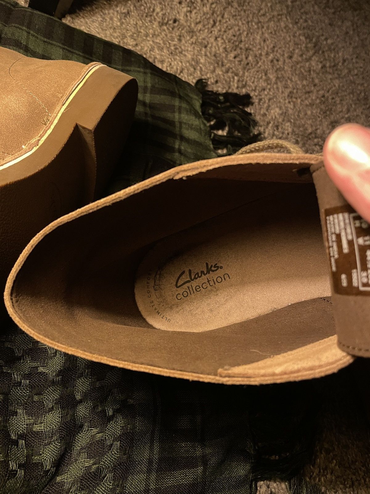 Clarks clarks bushacre leather chukka boot Size US 11 / EU 44 - 5 Thumbnail