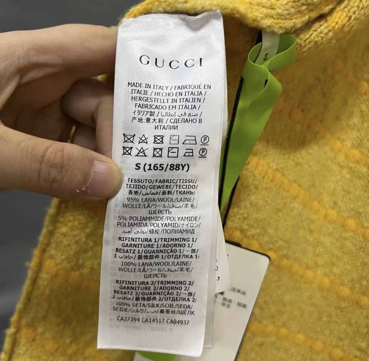 Gucci GUCCI Woven Bow Tweed Coat J41 Size S / US 4 / IT 40 - 3 Thumbnail