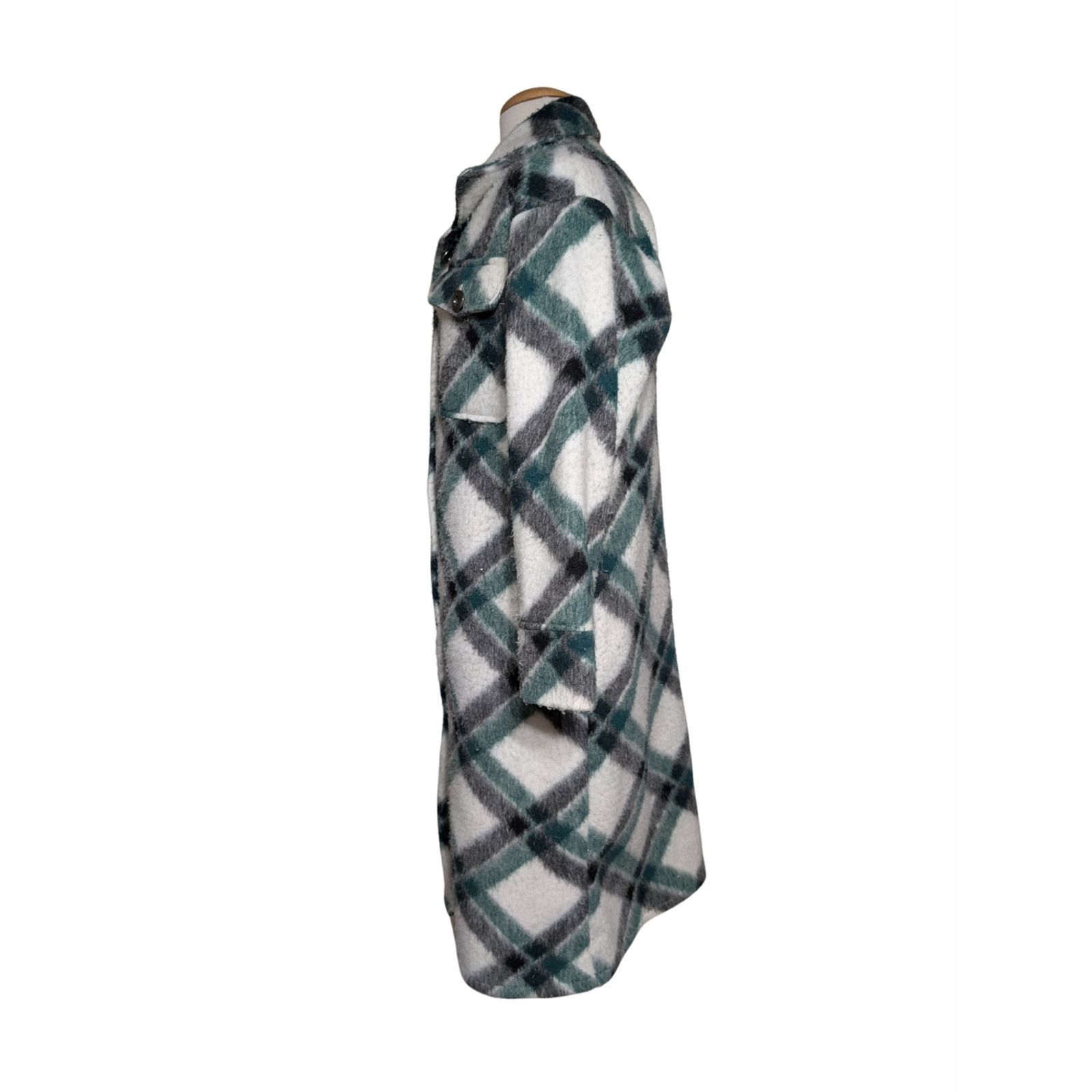 ELAN Elan Nova Plaid Coat Women’s Size Small S Size S / US 4 / IT 40 - 2 Thumbnail