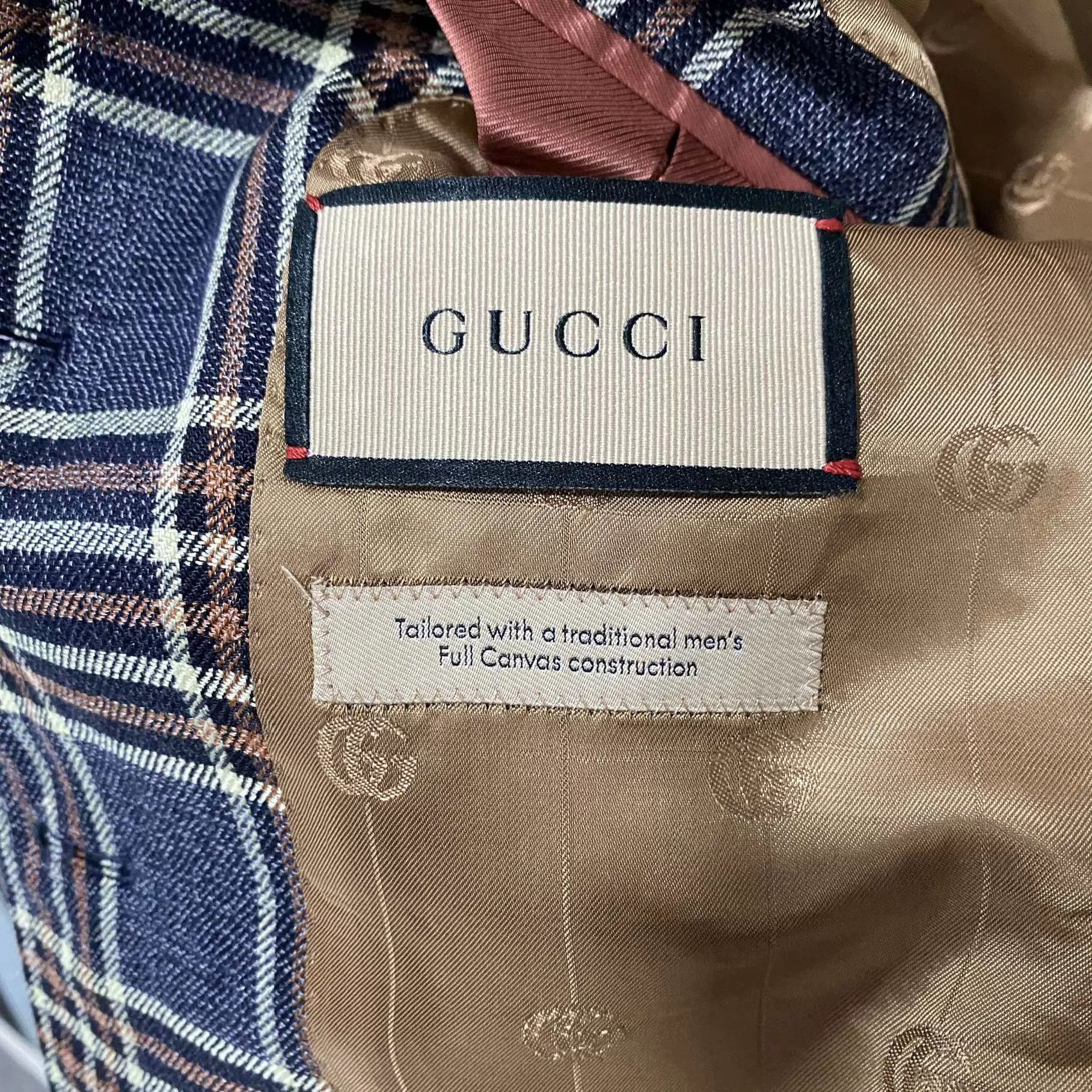 Gucci Gucci 99 New Inner All-Over Check Blazer 38 Size XS / US 0-2 / IT 36-38 - 6 Thumbnail