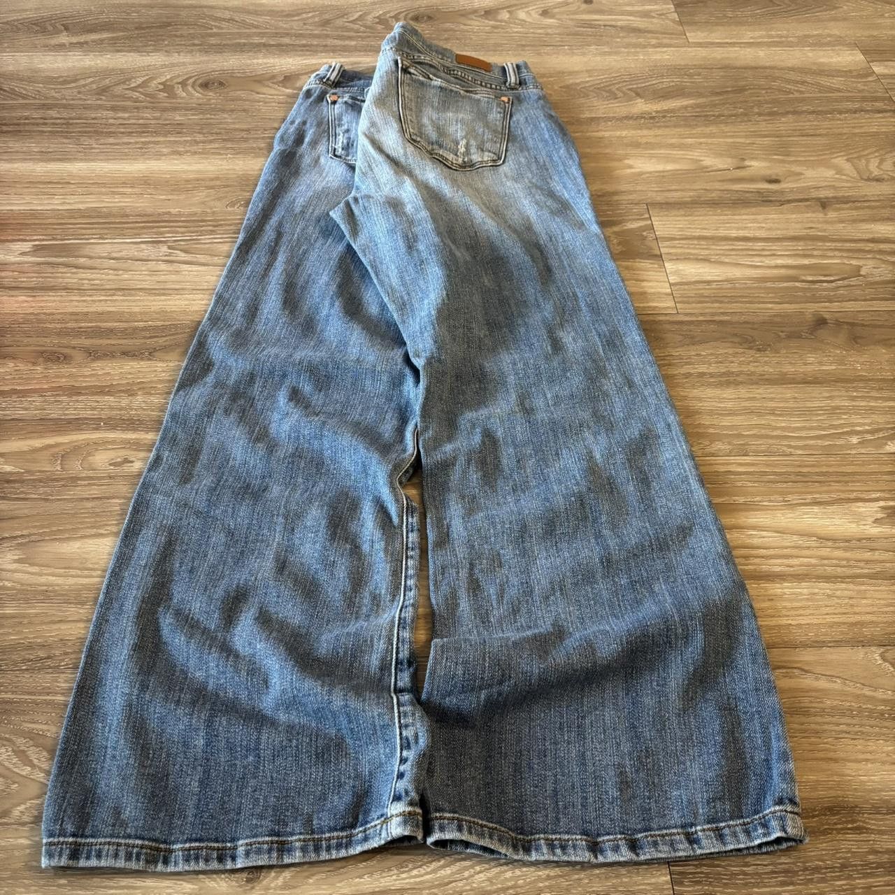 Vintage Crazy Vintage Y2K/2000s Baggy Faded Medium Wash Skater Denim Jeans! 32x29 Size US 32 / EU 48 - 4 Thumbnail