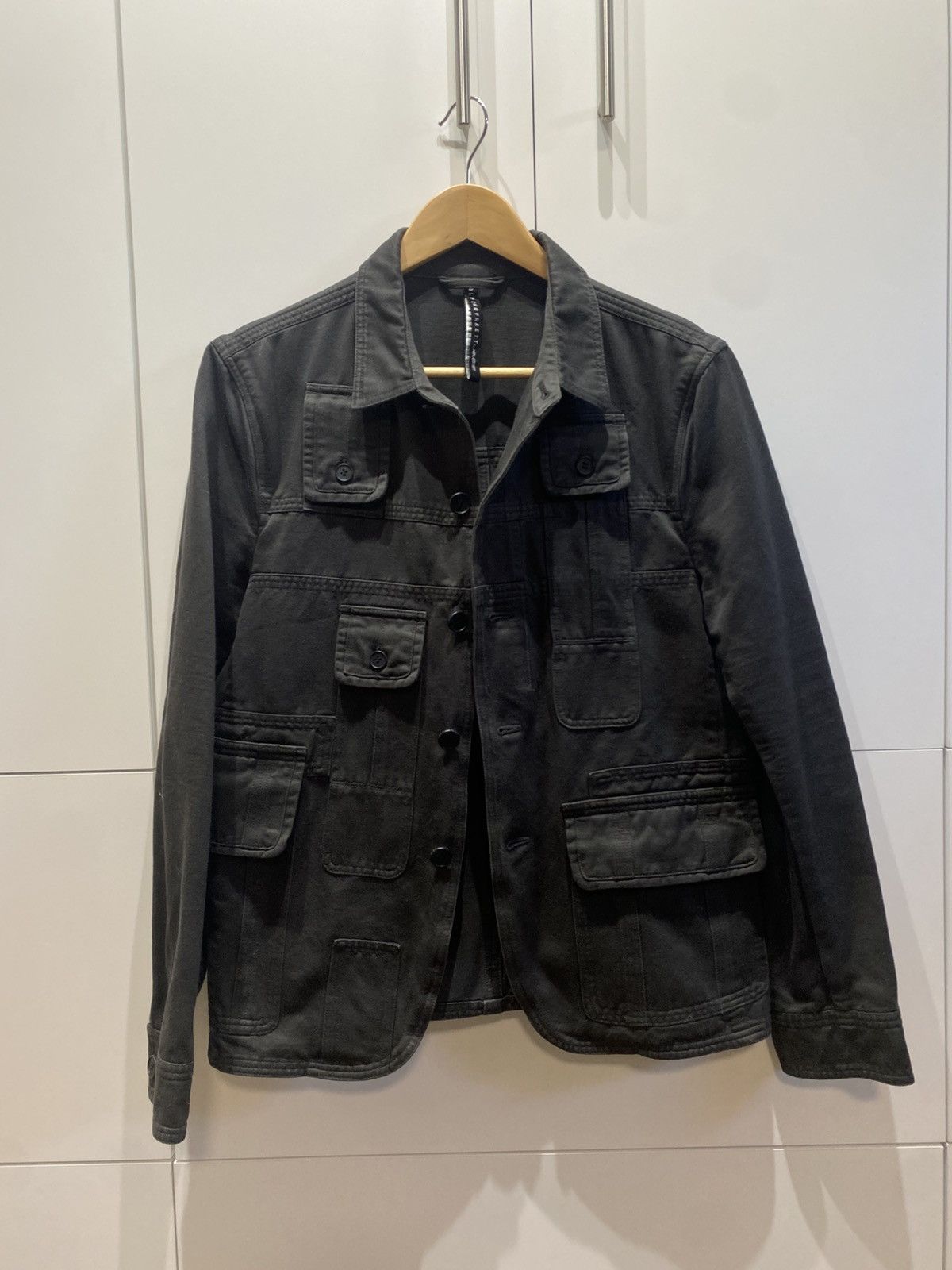 Neil Barrett Neil Barrett “BLACK BARRETT” Multi-Pocket Military Jacket Size US M / EU 48-50 / 2 - 5 Thumbnail
