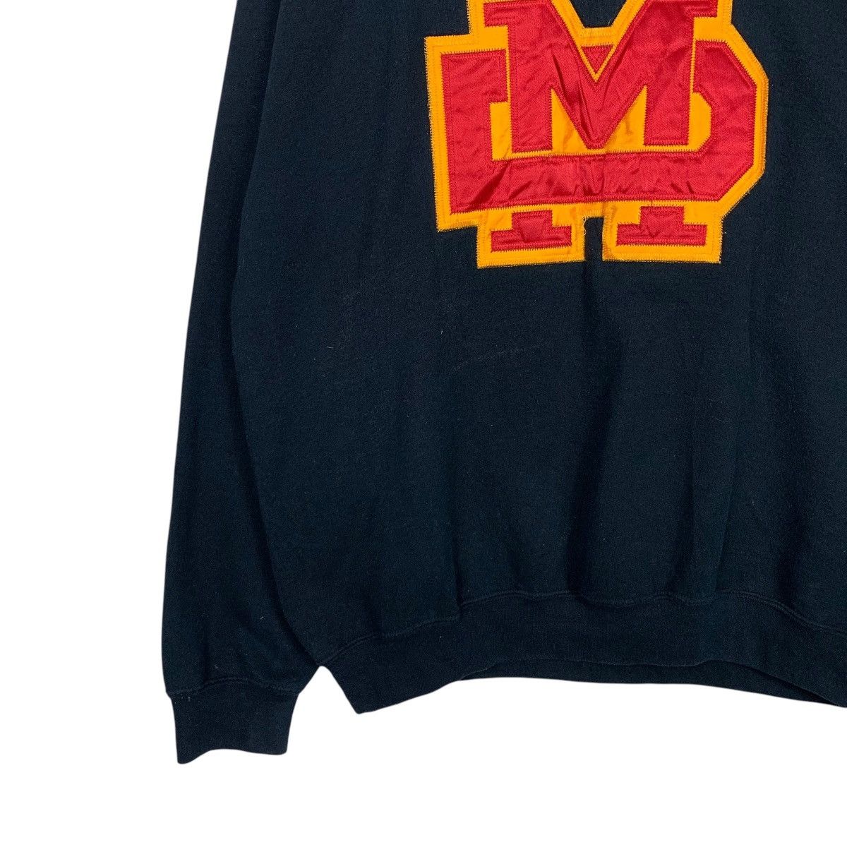 Gildan MATER DEI Big Logo Crewneck Sweatshirt #1713-C76 Size US L / EU 52-54 / 3 - 3 Thumbnail