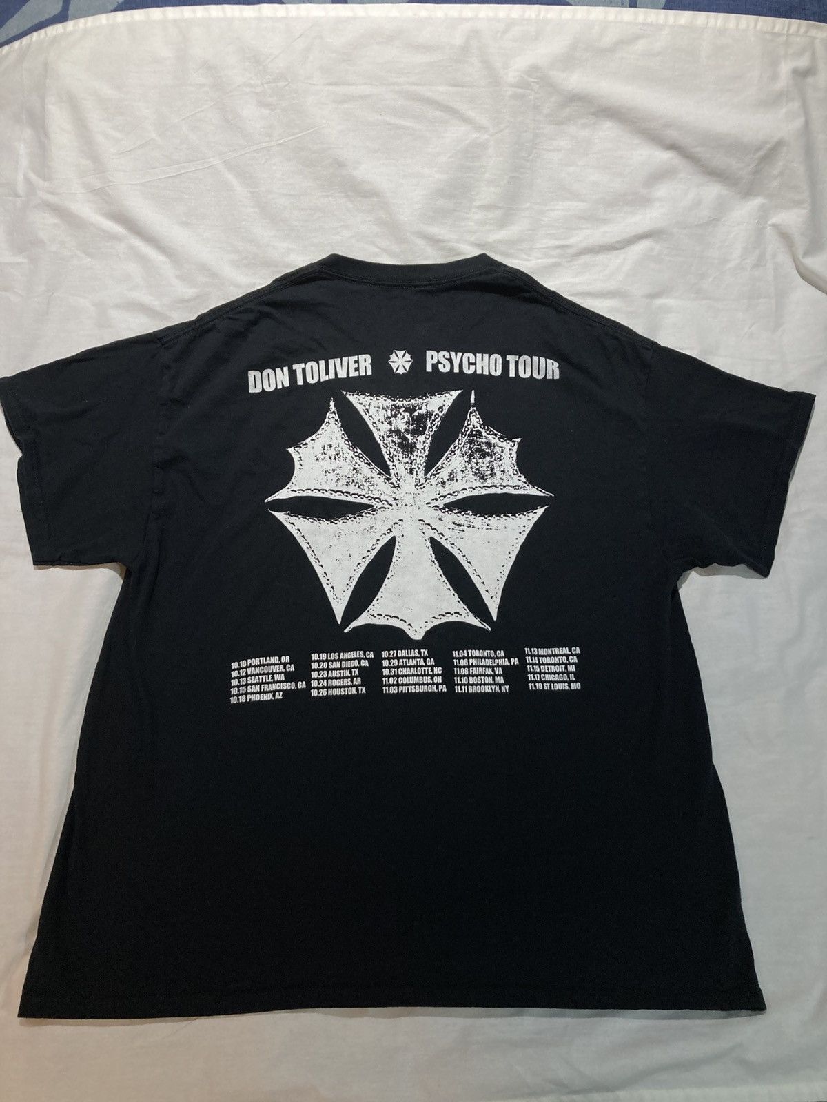 Other Don Toliver Psycho Tour T-shirt, Men’s size XL Size US XL / EU 56 / 4 - 4 Thumbnail