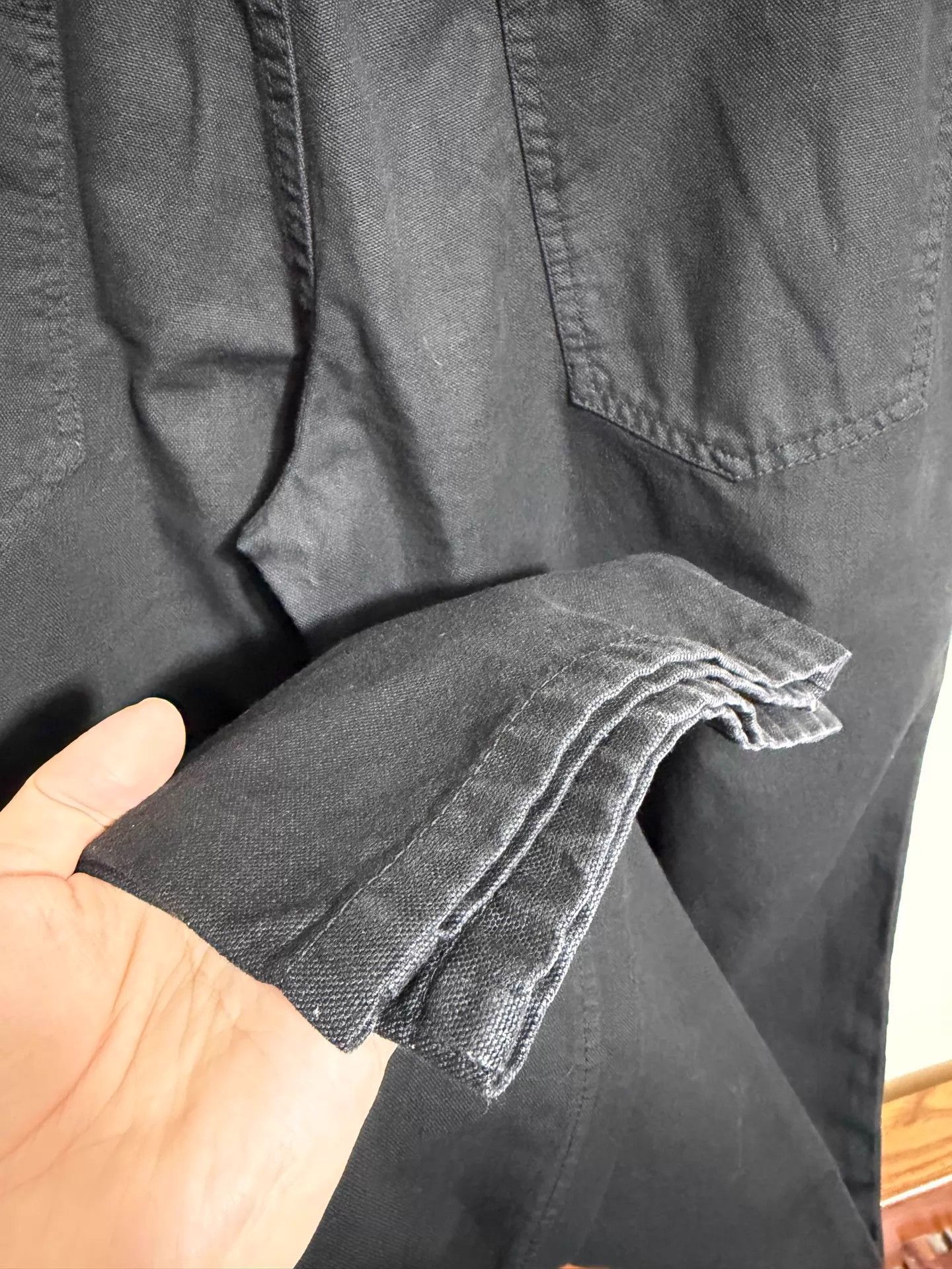 Dolce & Gabbana Dolce&Gabbana Slim Trousers Size 50 Carbon Black Size US 34 / EU 50 - 5 Thumbnail