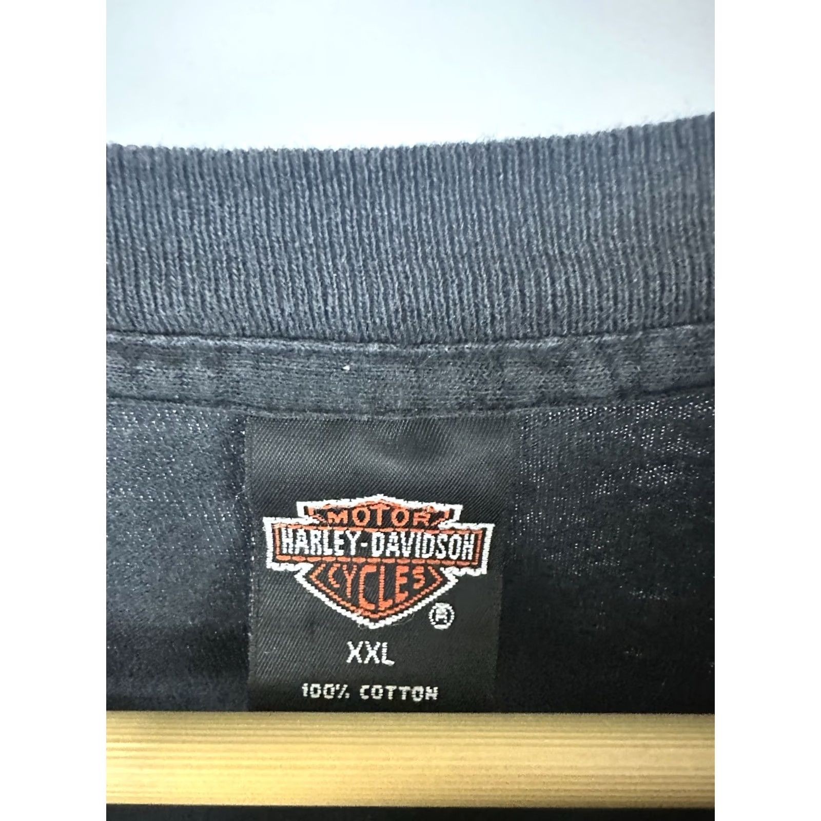 Harley Davidson VTG Harley-Davidson Biker T-Shirt XXL Black Size US XXL / EU 58 / 5 - 3 Thumbnail