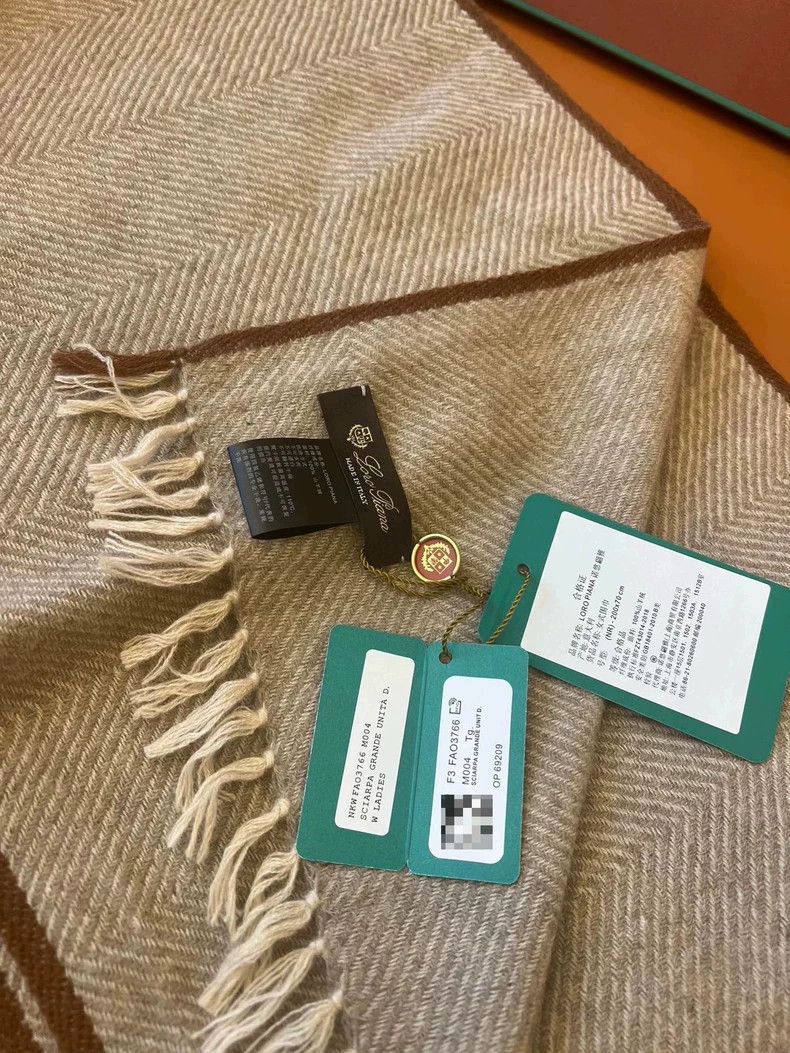 Loro Piana LORO PIANA Cashmere Scarf Size ONE SIZE - 2 Thumbnail