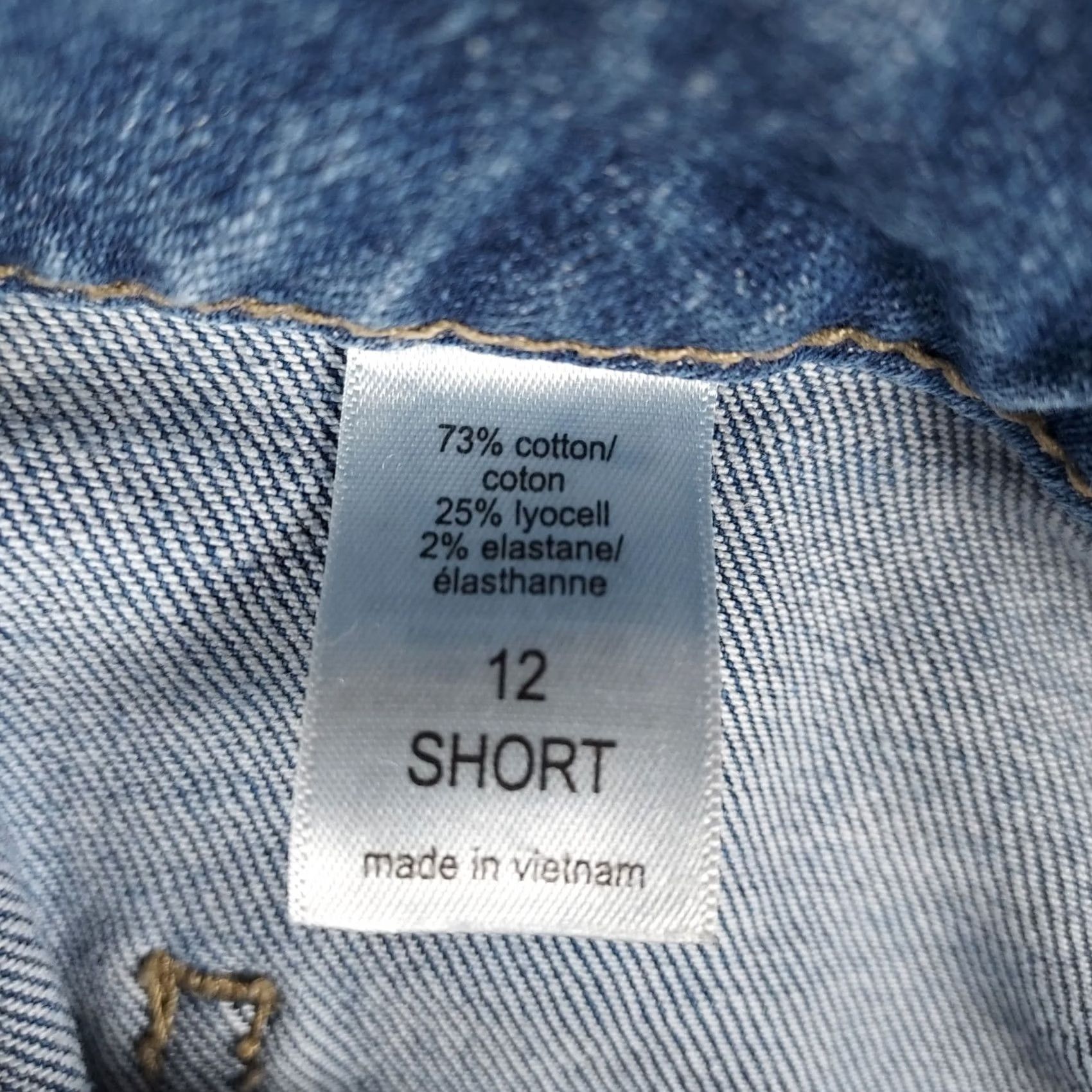 Vintage Maurices High Rise Wide Leg Jeans Women Size 12 Short Medium Wash Denim Blue 5-Pocket Regular VNTG? Size 34" / US 12 / IT 48 - 7 Thumbnail