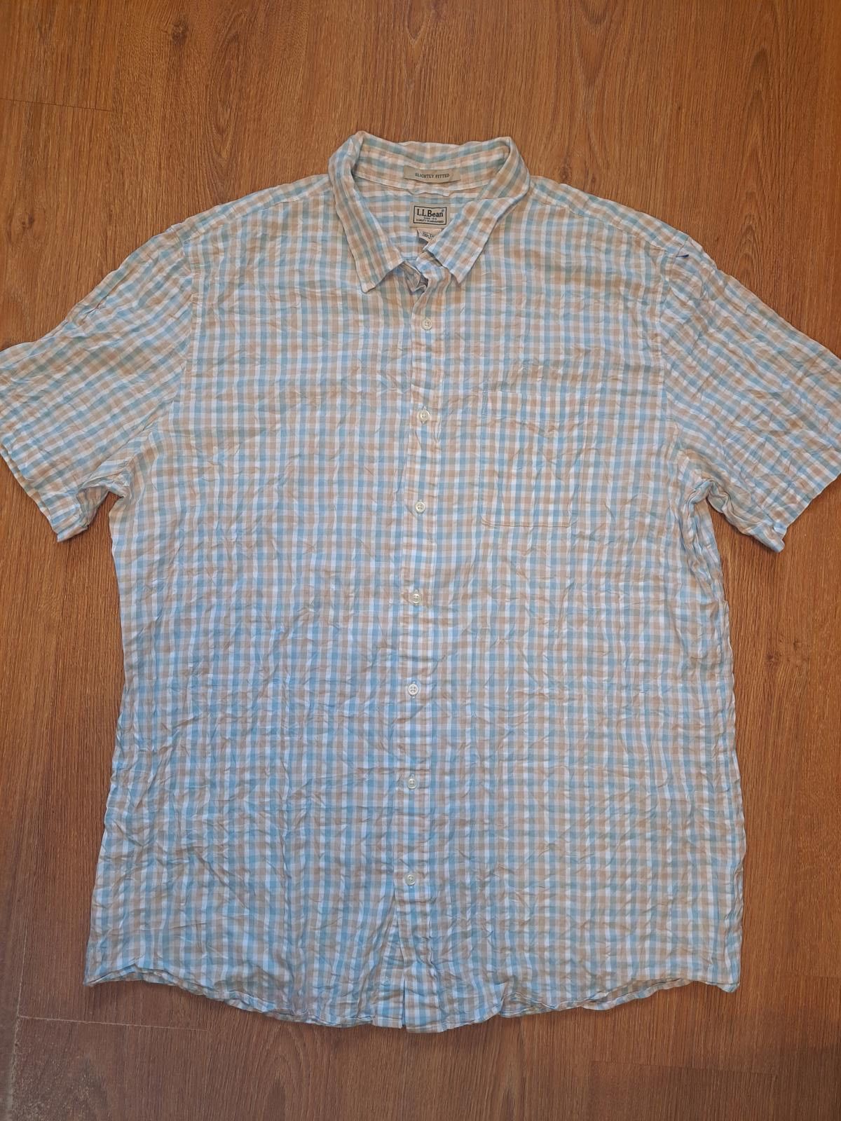 L.L. Bean LL Bean Button Up Shirt Mens XXL Tall Multicolor Check Size US XXL / EU 58 / 5 - 1 Thumbnail