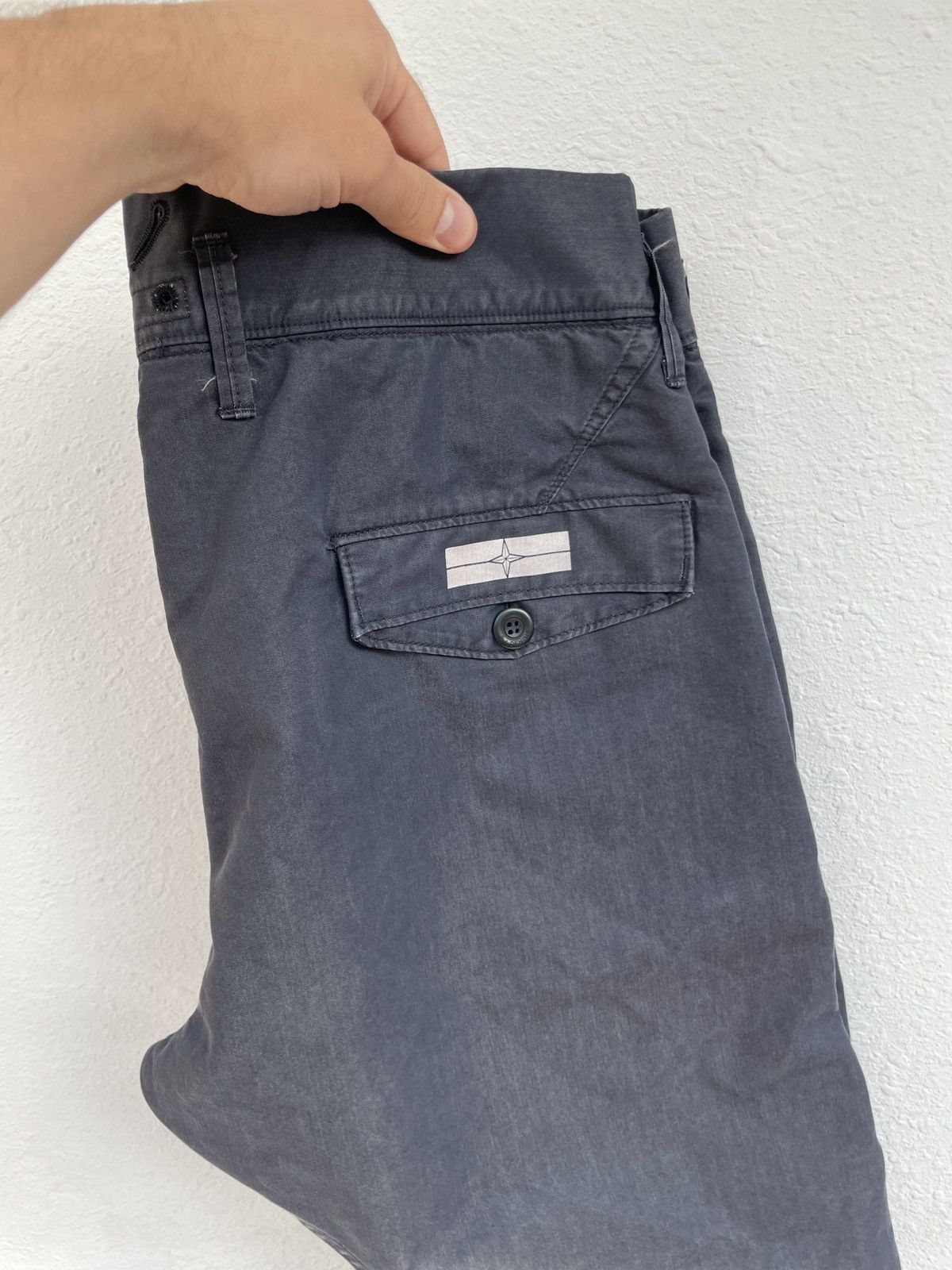 Stone Island vintage Stone Island Denims Chino Shorts Navy Size US 33 - 20 Thumbnail