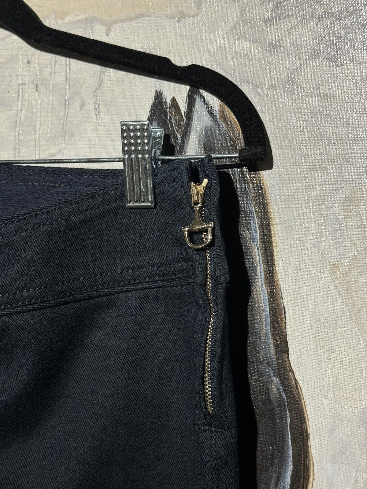 Gucci Gucci by Tom Ford denim skirt 2005 Size 30" / US 8 / IT 44 - 10 Thumbnail